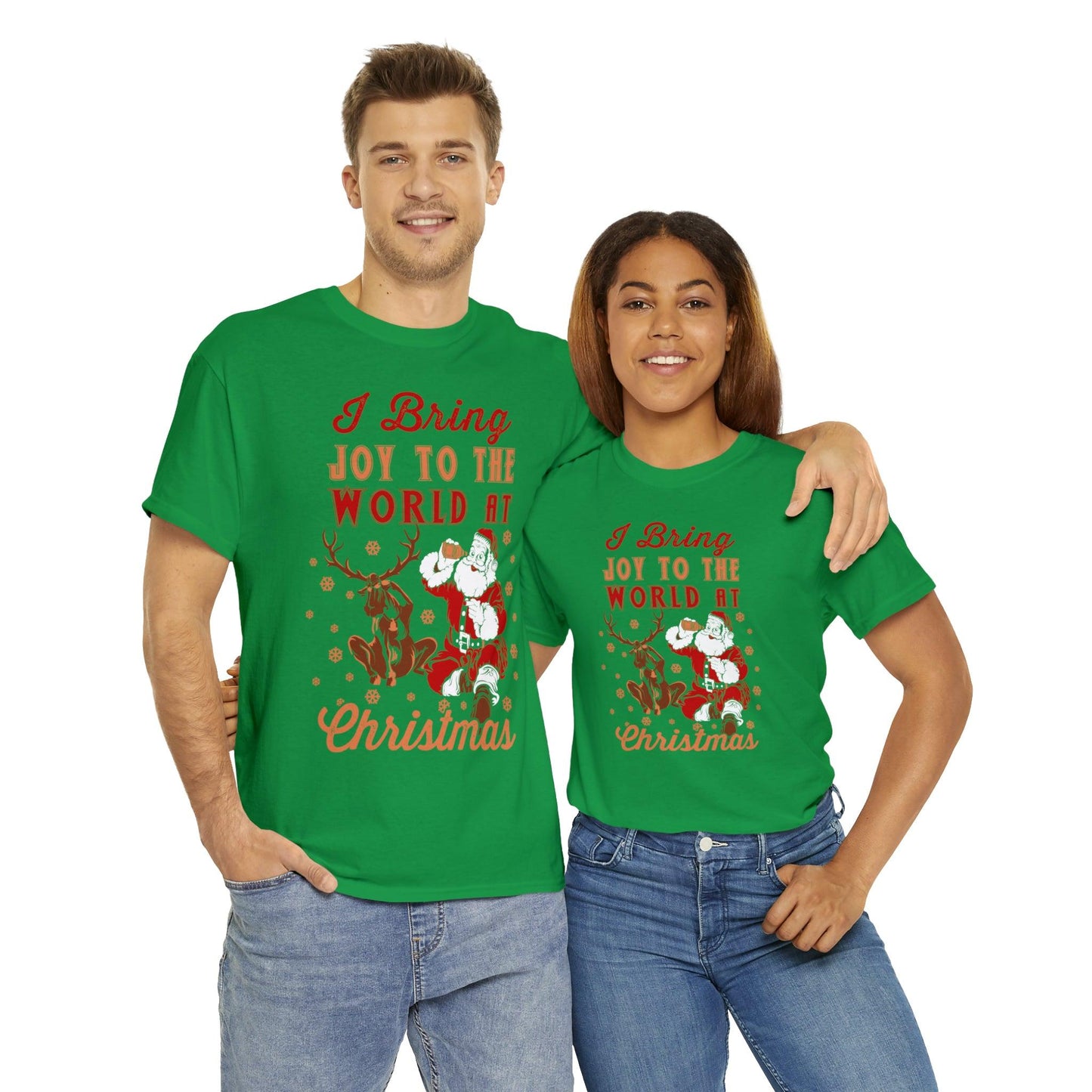 I bring Joy to the World at Christmas Shirt, Christmas Tee Christmas outfit, Christmas gifts
