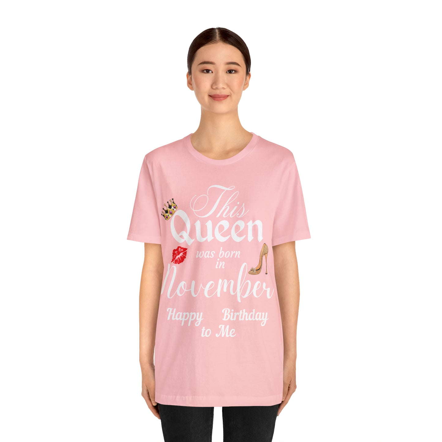 Birthday Queen Shirt, Gift for Birthday, This Queen was born in November Shirt, Funny Queen Shirt, Funny Birthday Shirt, Birthday Gift