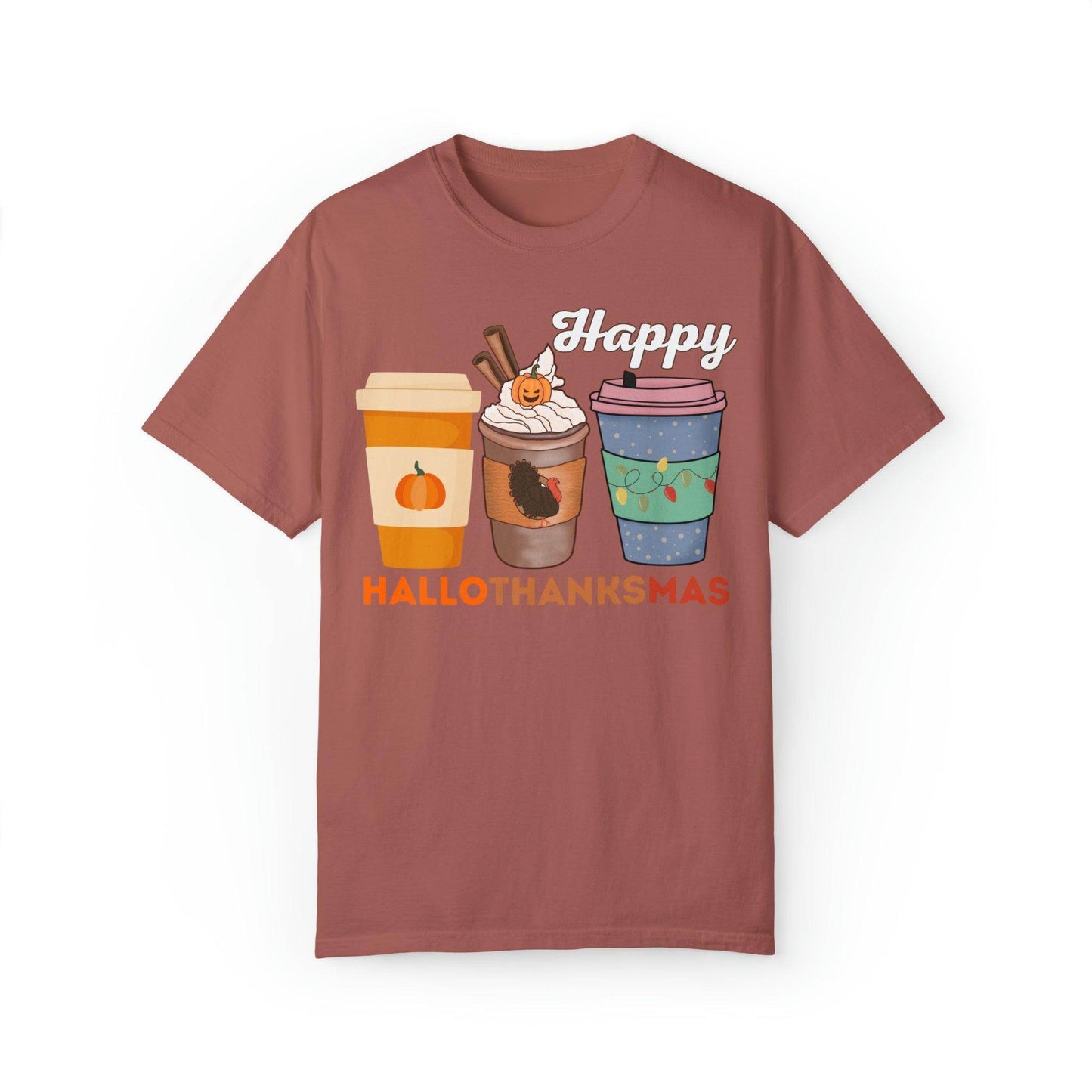 HALLOTHANKSMAS Gift for Fall Halloween Thanksgiving Christmas Gift - Giftsmojo