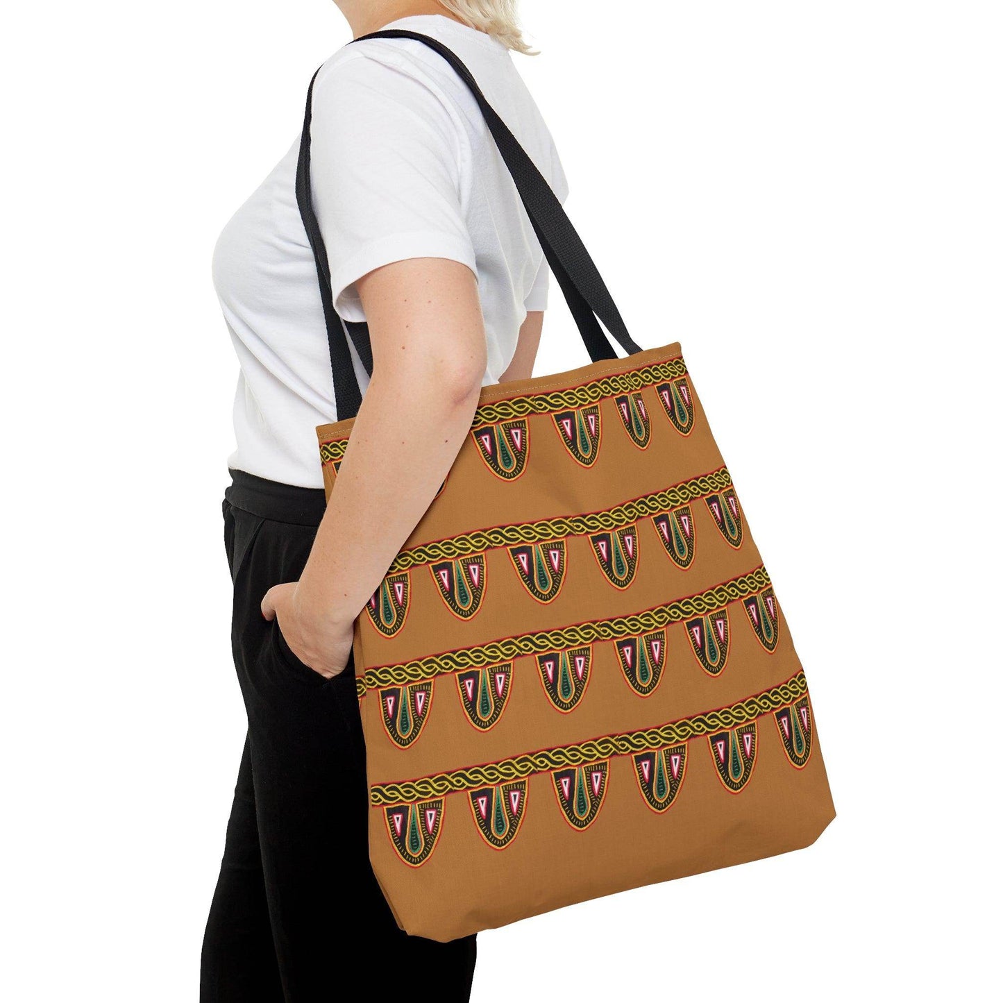 Cameroon Pattern Tote Bag African Pattern Tote Bag Aesthetic Bag, Custom Tote Bag, Bamenda Pattern Bag - Giftsmojo