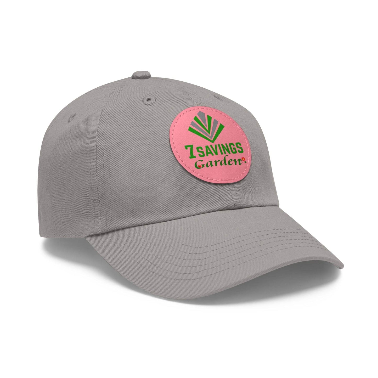 7savings Dad Hat with Leather Patch (Round) Plant lover hat - Giftsmojo
