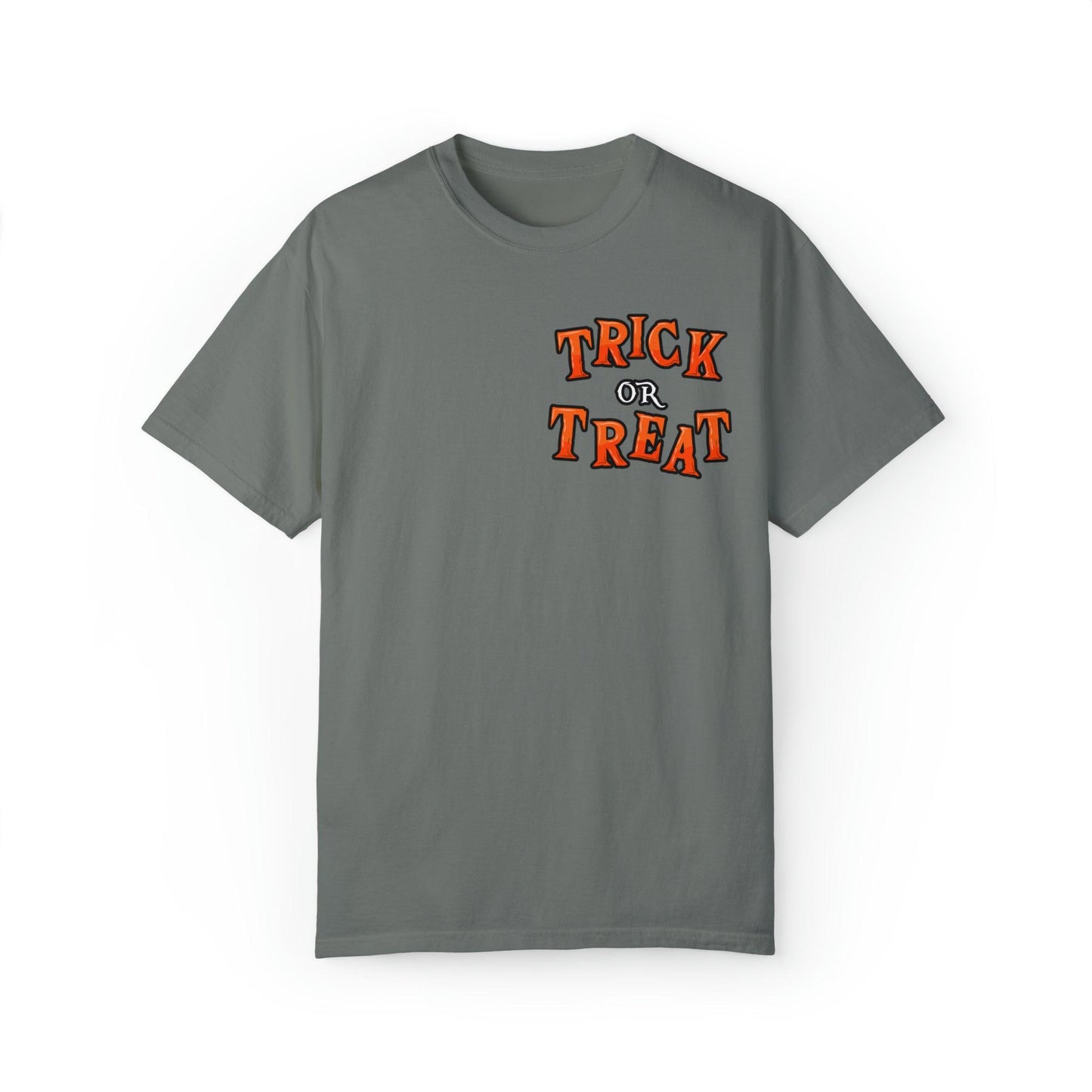 Halloween Party Outfit Trick or Treat Shirt Vintage Shirt Halloween Costume Cute Spooky Shirt, Halloween Gift Halloween T-shirt Trick or Treat Outfit