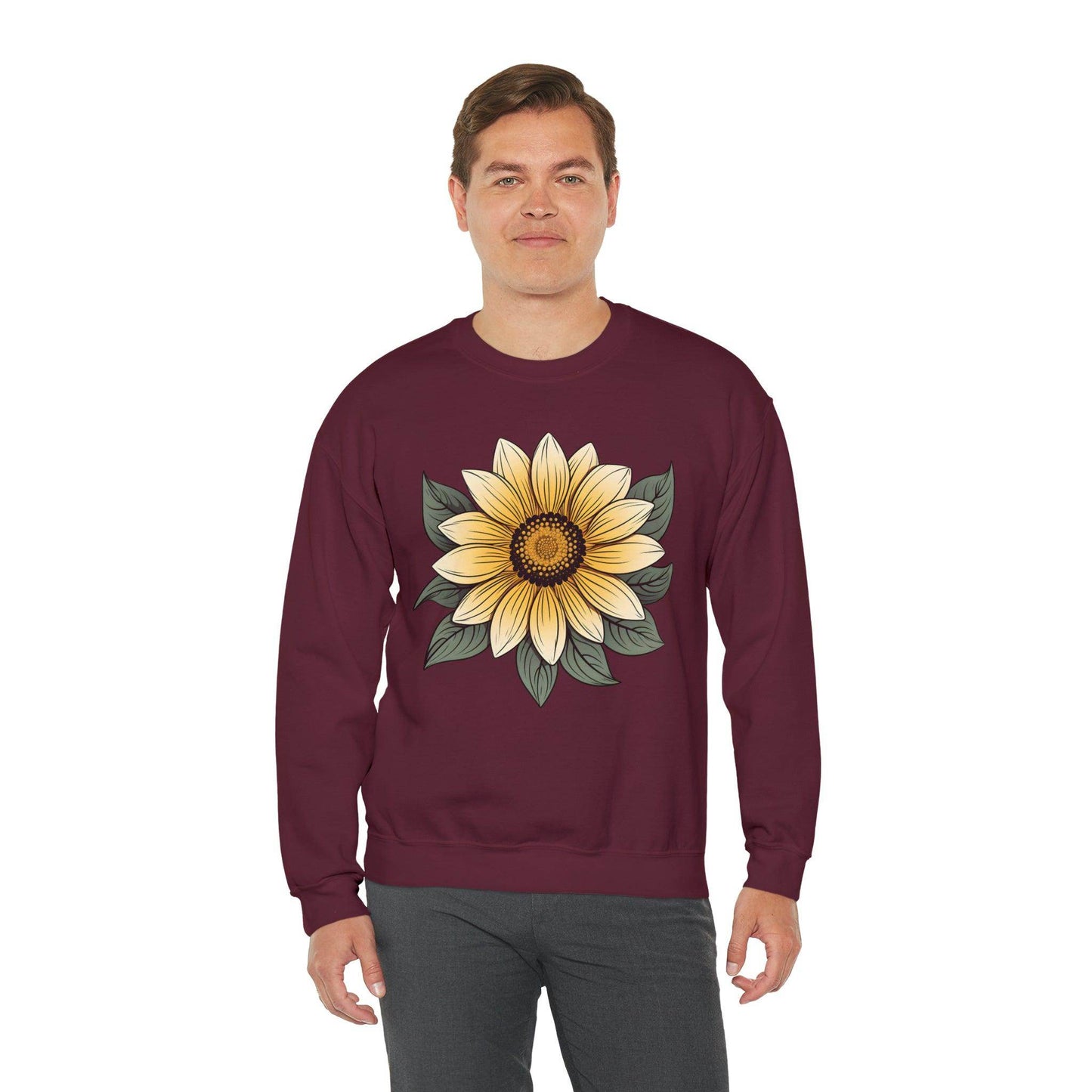 Flower Sweatshirt, Floral Sweatshirt Flower Sweatshirt Flower Sweater, Flower Shirt, Floral Print, Flower TShirt, Perfect Mothers Day Gift - Giftsmojo