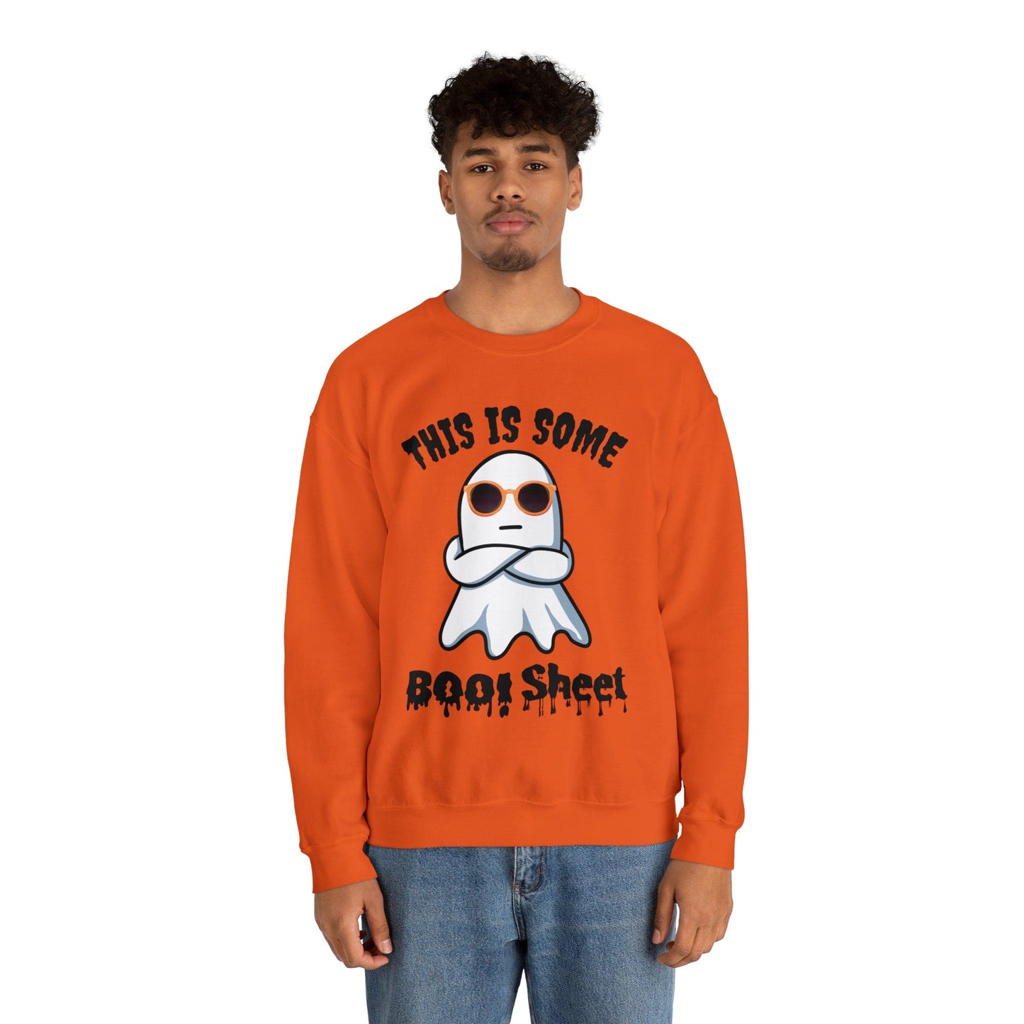 This Is Some Boo Sheet Funny HalloweenSweatshirt Funny Halloween Costume Spooky Season Tee Boo Ghost Sweatshirt Gift for Birthday Christmas