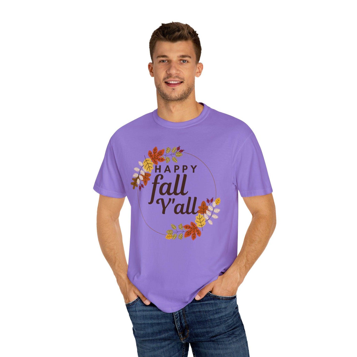 Happy Fall Y'all Gift for Fall, Funny Fall Shirts Gift, Autumn Tee, Fall Tshirt - Giftsmojo