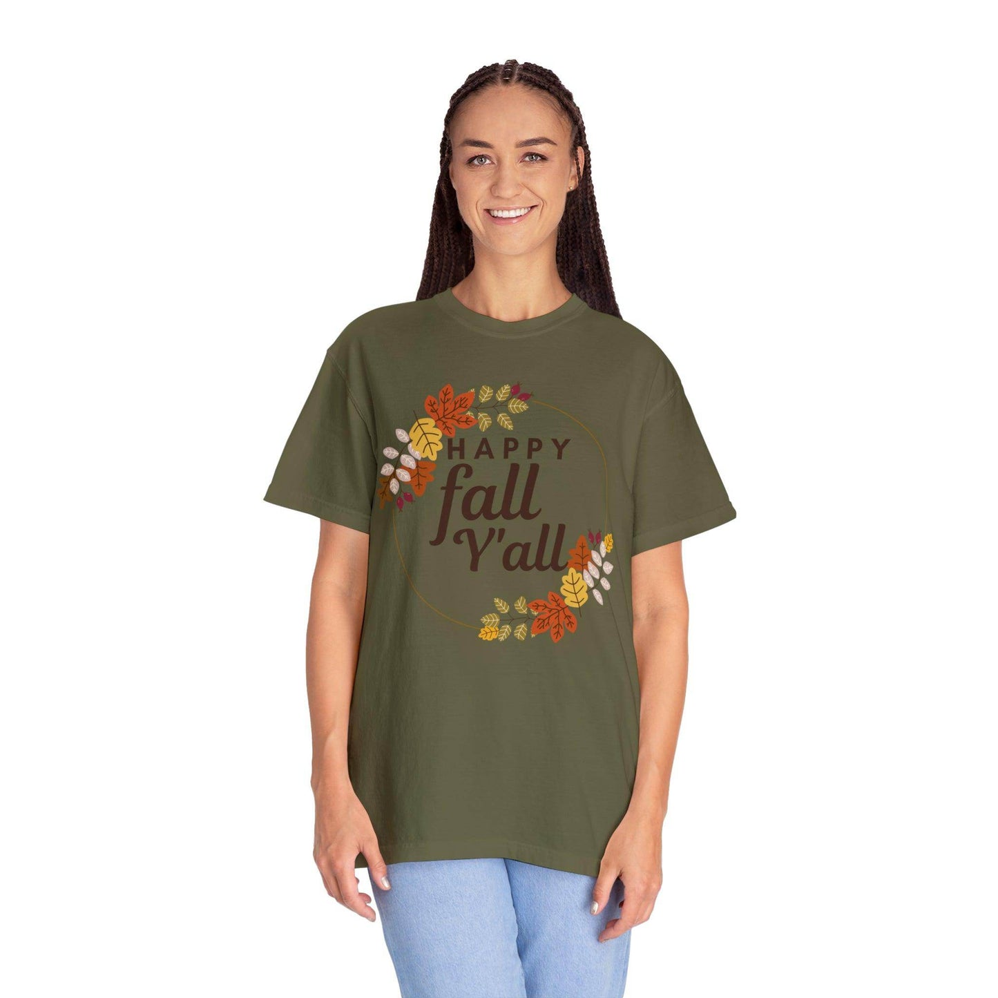 Happy Fall Y'all Gift for Fall, Funny Fall Shirts Gift, Autumn Tee, Fall Tshirt - Giftsmojo