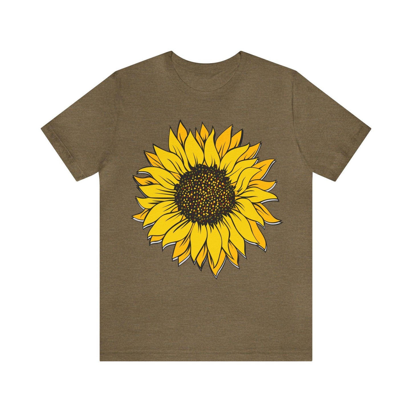 Sunflower Shirt, Floral Tee Shirt, Flower Shirt, Garden Shirt, Womens Fall Summer Shirt Sunshine Tee, Gift for Gardener, Nature lover shirt - Giftsmojo