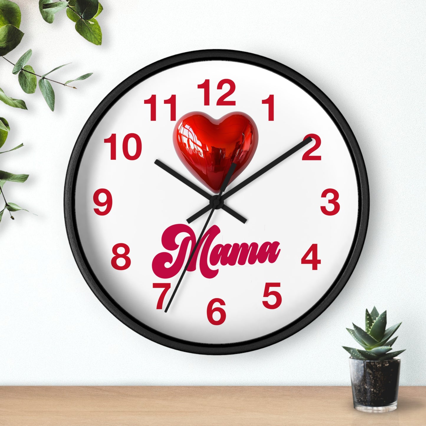 Love Mama Wall Clock
