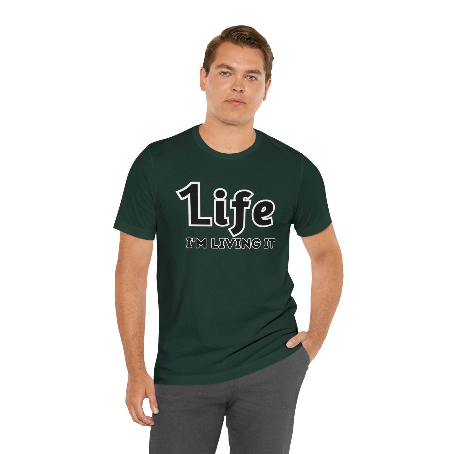One Life I'M Living It Shirt One life Shirt 1life shirt Live Your Life You Only Have One Life To Live Shirt - Giftsmojo