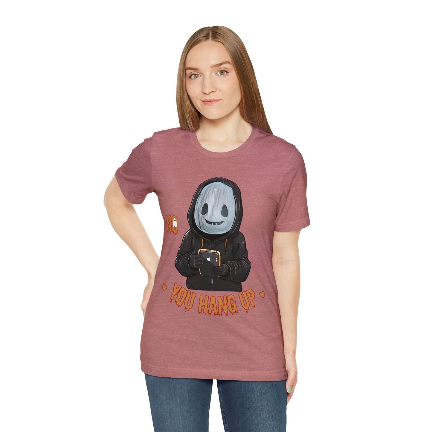 Halloween Shirt No You Hang Up Scary Halloween Costume Fall shirt Spooky Vibes Shirt - Giftsmojo