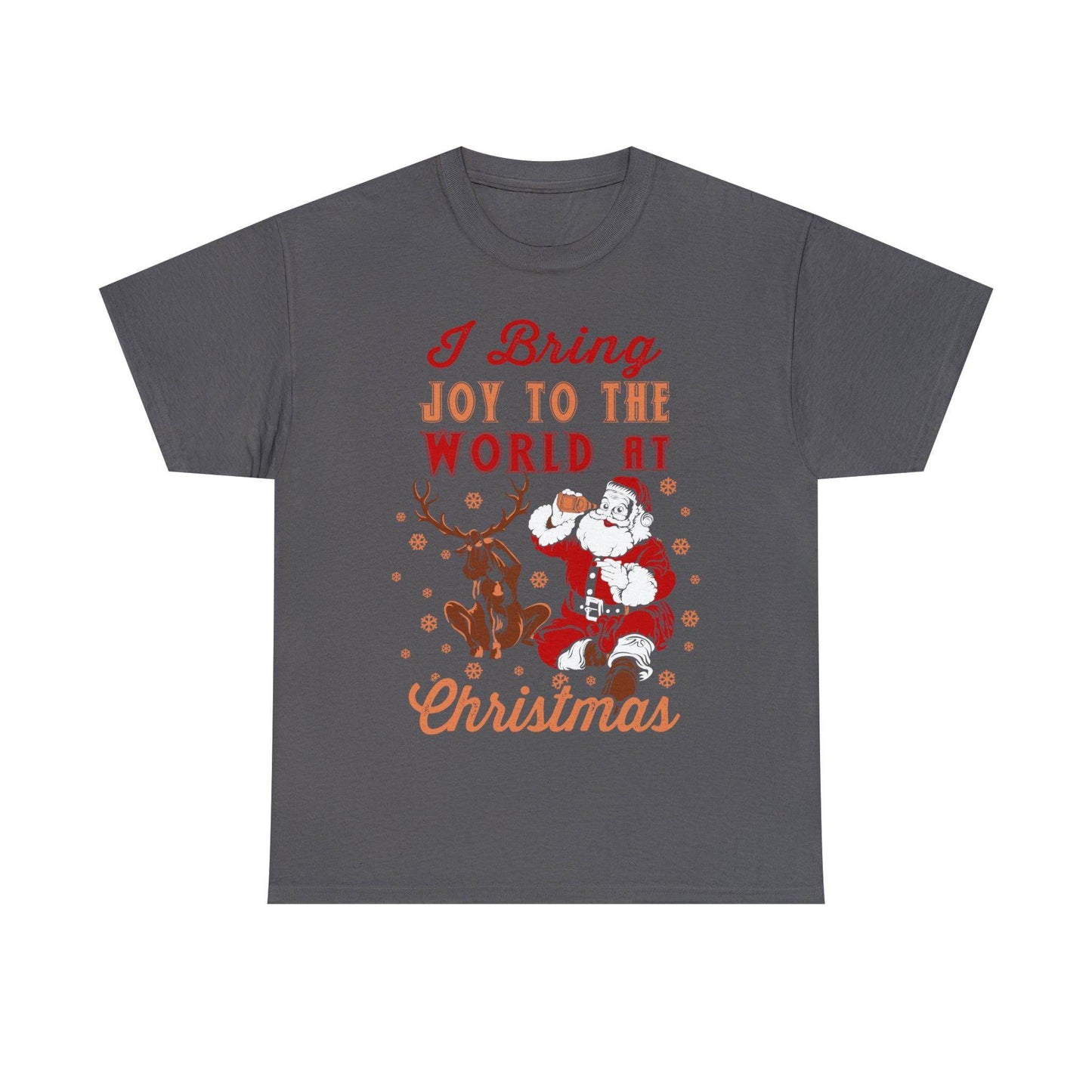 I bring Joy to the World at Christmas Shirt, Christmas Tee Christmas outfit, Christmas gifts - Giftsmojo