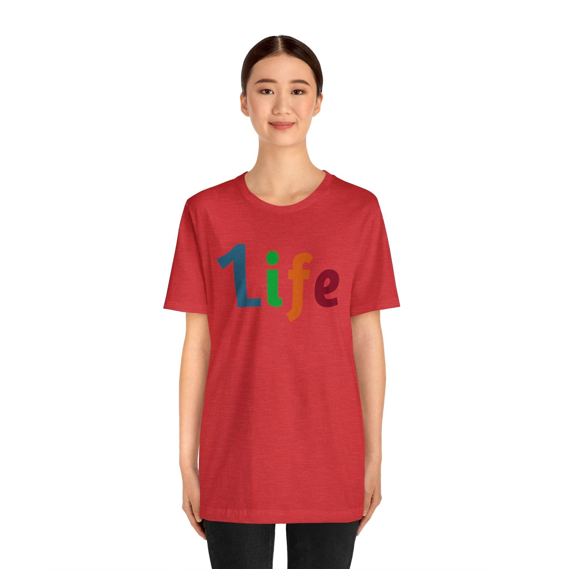 One life Shirt 1life shirt Live Your Life You Only Have One Life To Live Shirt - Giftsmojo