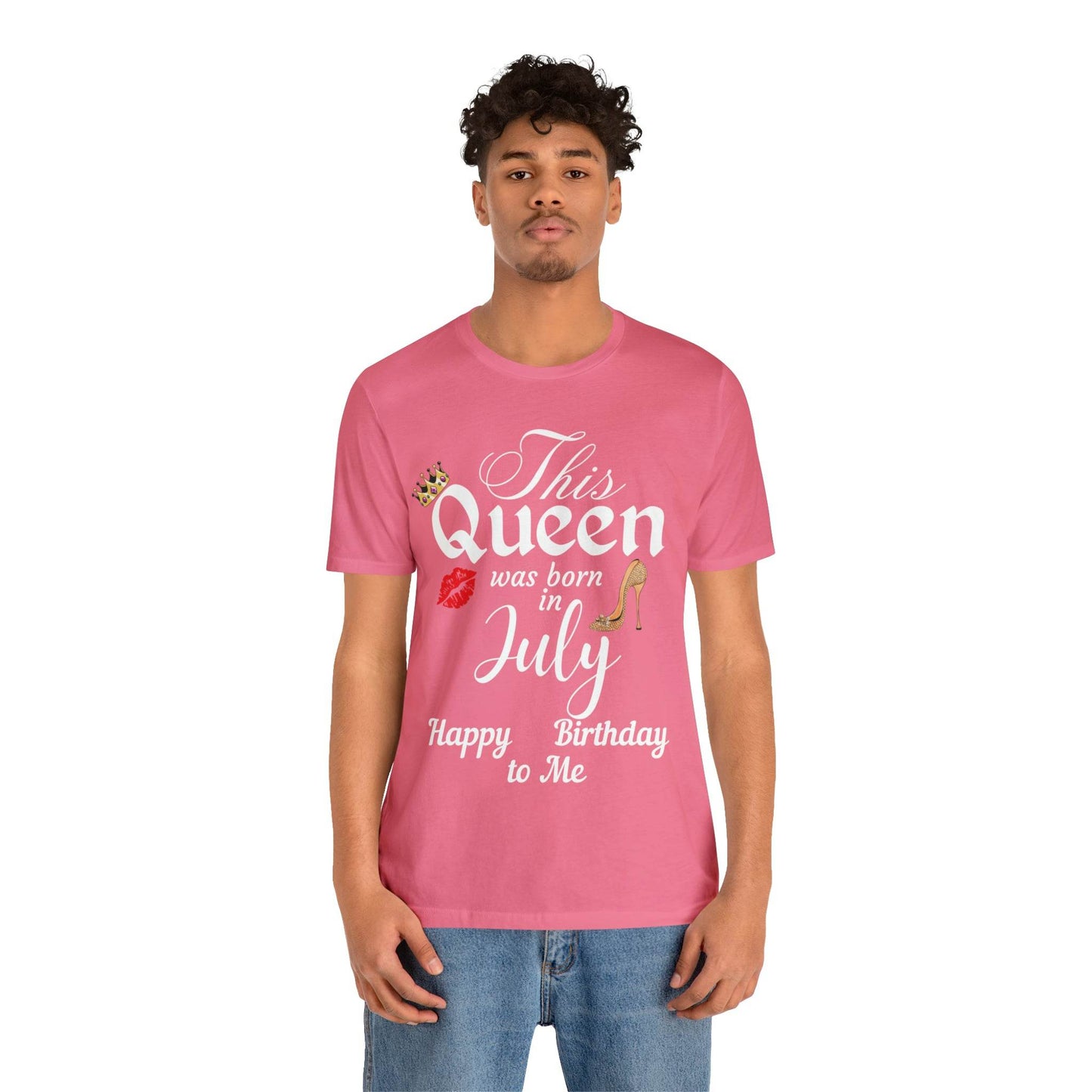Birthday Queen Shirt, Gift for Birthday, This Queen was born in July Shirt, Funny Queen Shirt, Funny Birthday Shirt, Birthday Gift - Giftsmojo