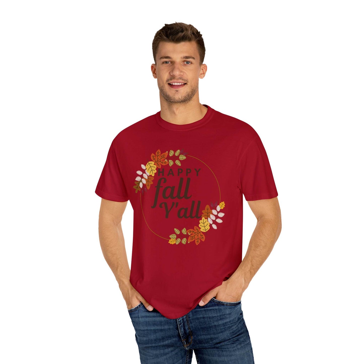 Happy Fall Y'all Gift for Fall, Funny Fall Shirts Gift, Autumn Tee, Fall Tshirt - Giftsmojo