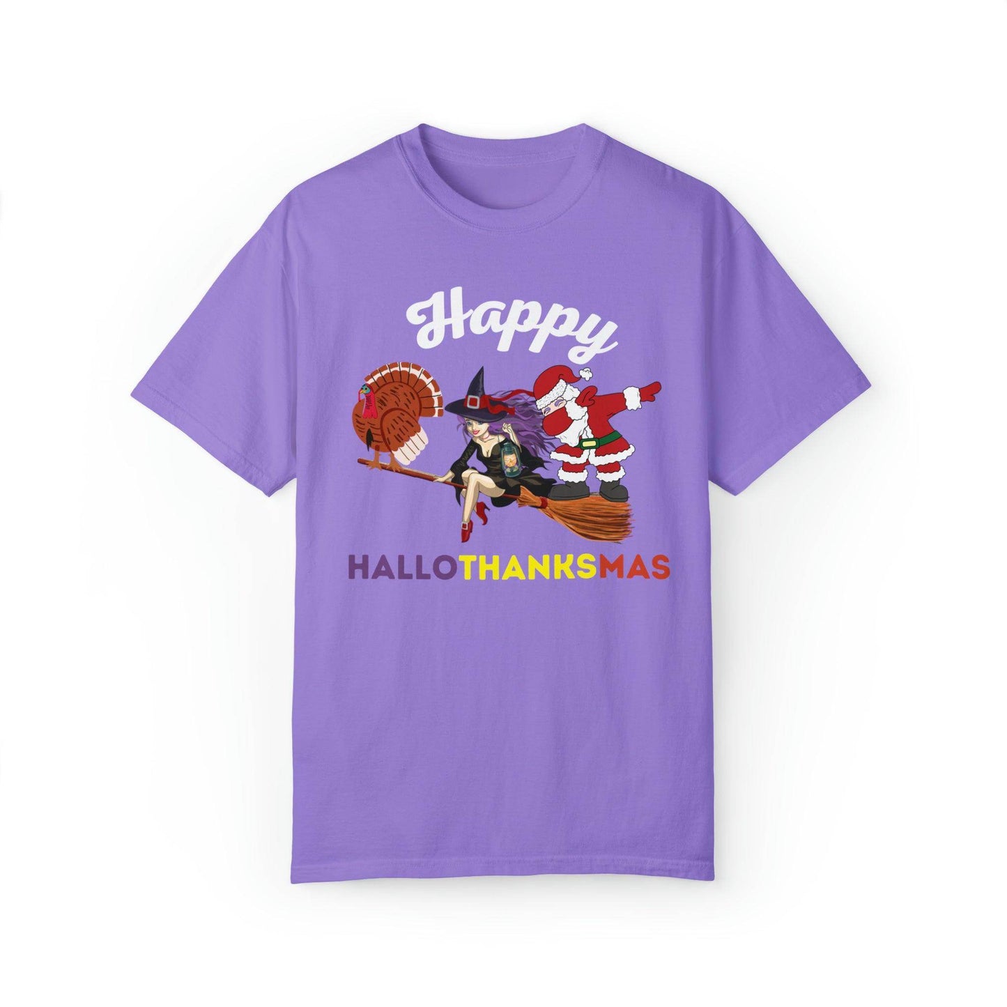 Happy HALLOTHANKSMAS Gift for Fall Halloween Thanksgiving Christmas Gift - Giftsmojo
