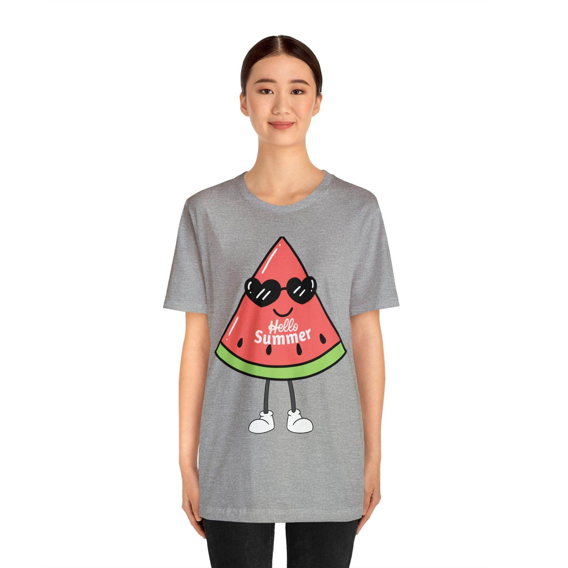 Funny Hello Summer Shirt, Water Mellon shirt, Summer shirts for women and men - Giftsmojo
