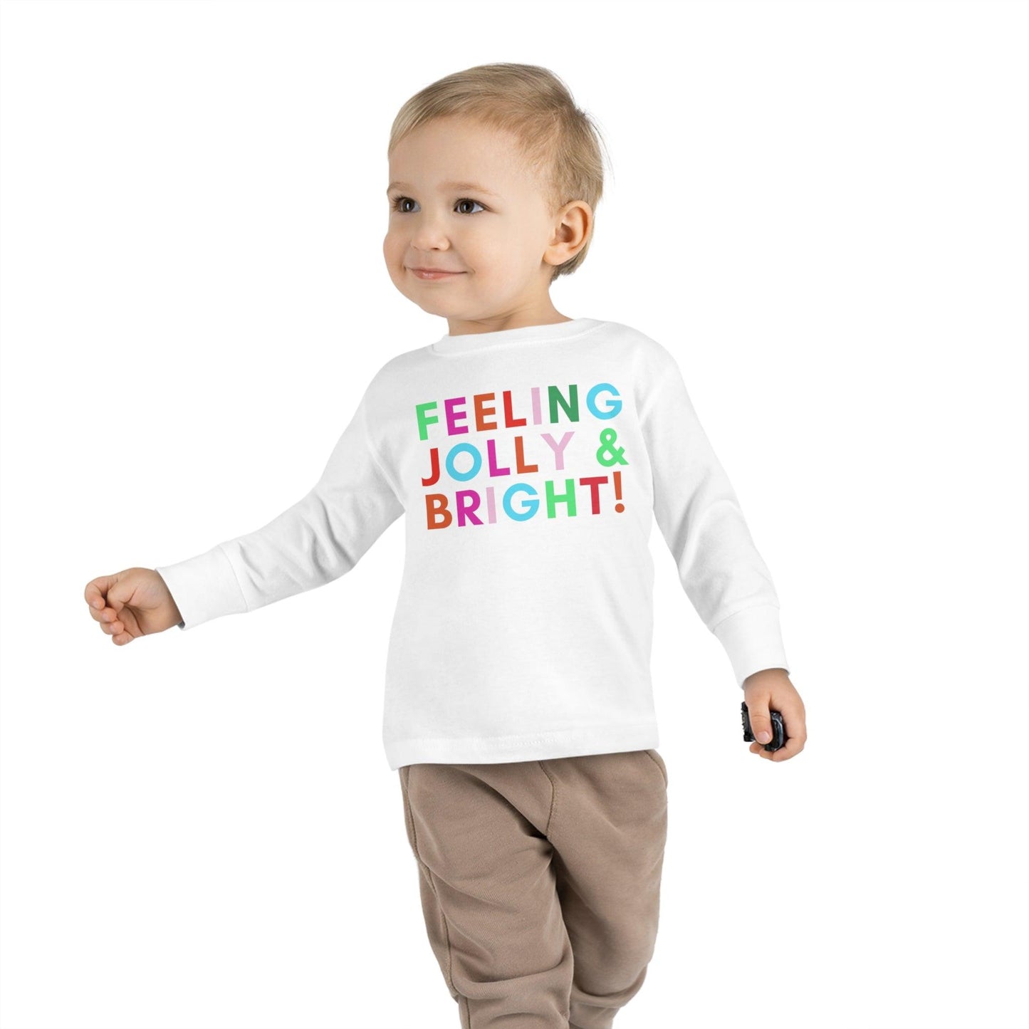 Toddler Christmas Shirt Toddler Christmas Long Sleeve Tee Kids Christmas Gift - Giftsmojo