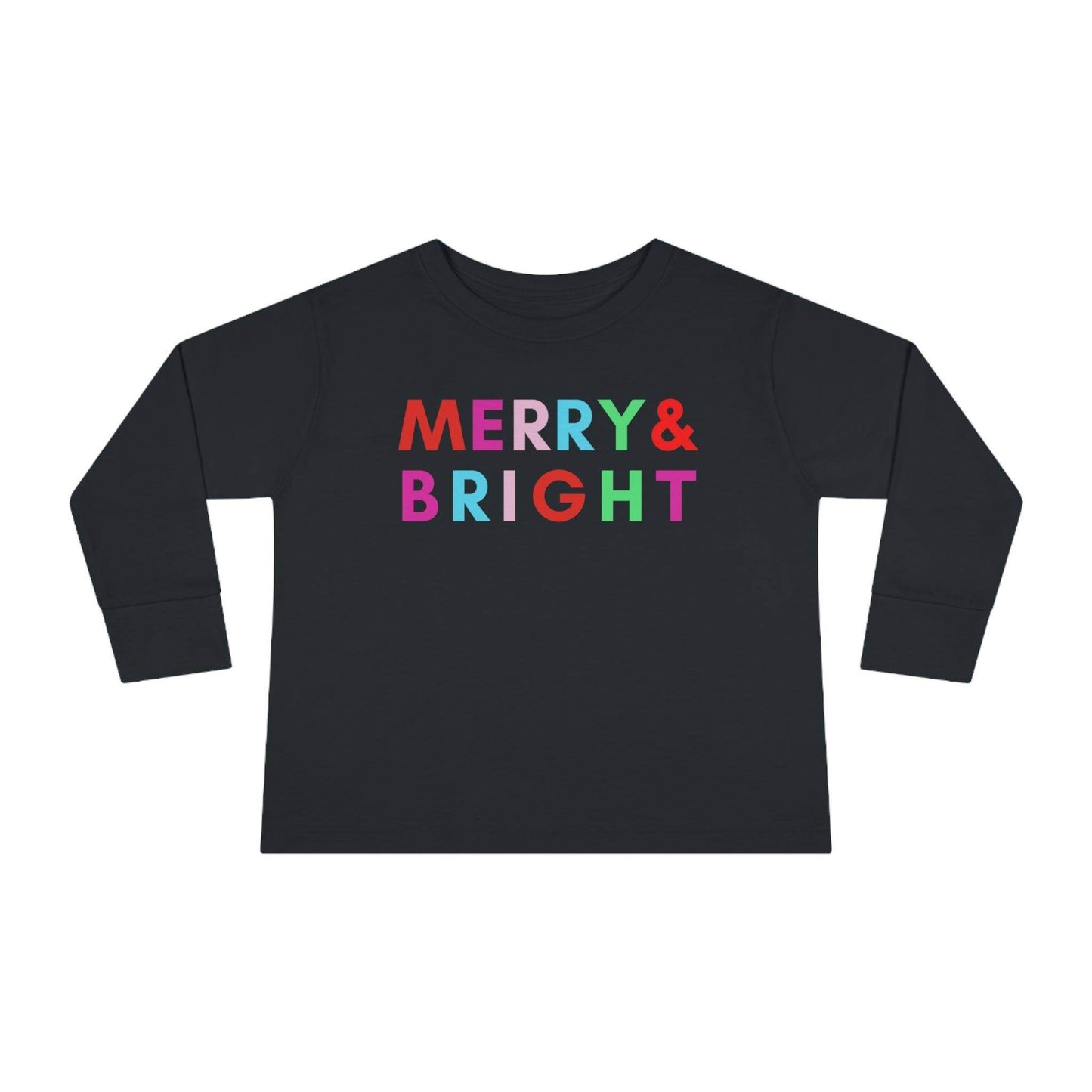 Toddler Christmas Shirt Toddler Christmas Long Sleeve Tee Kids Christmas Gift - Giftsmojo
