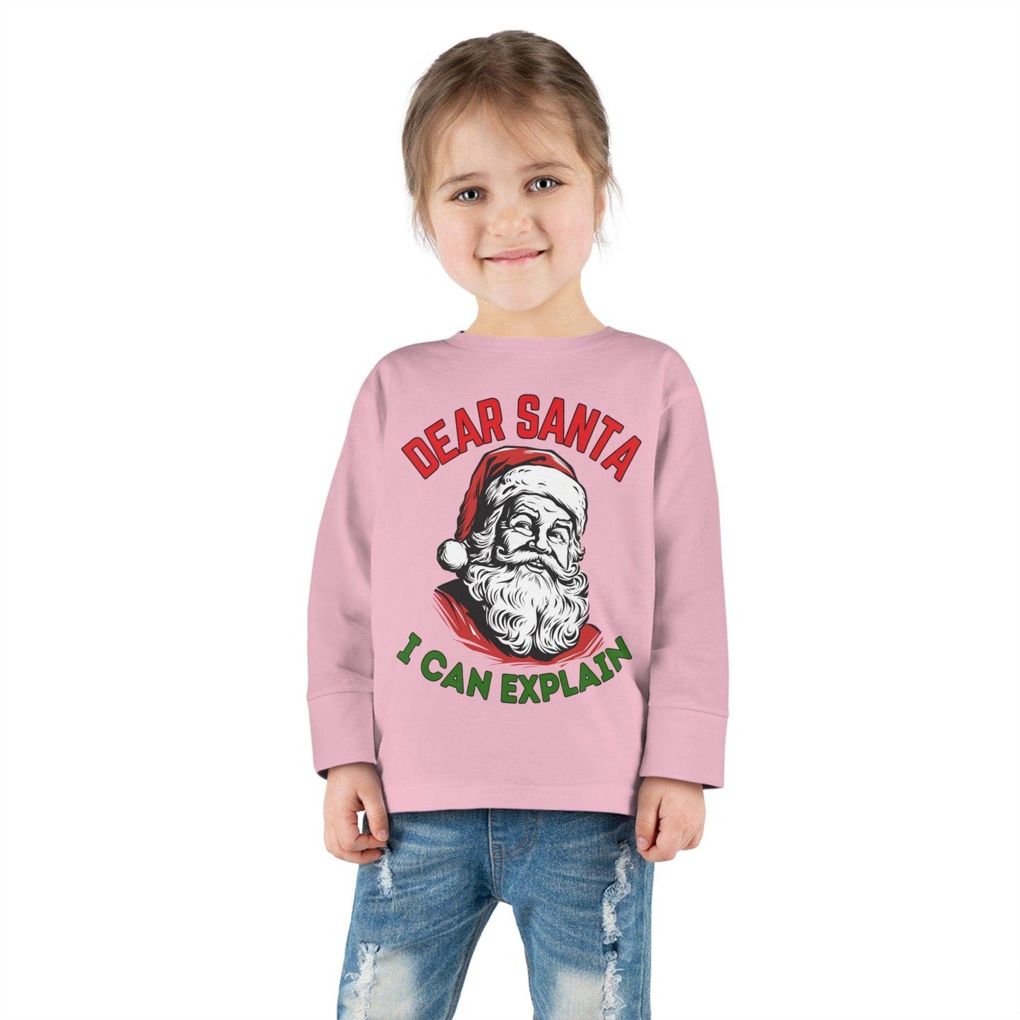 Kids Dear Santa I Can Explain Christmas Shirt for Kids Christmas Outfit for Kids - Giftsmojo