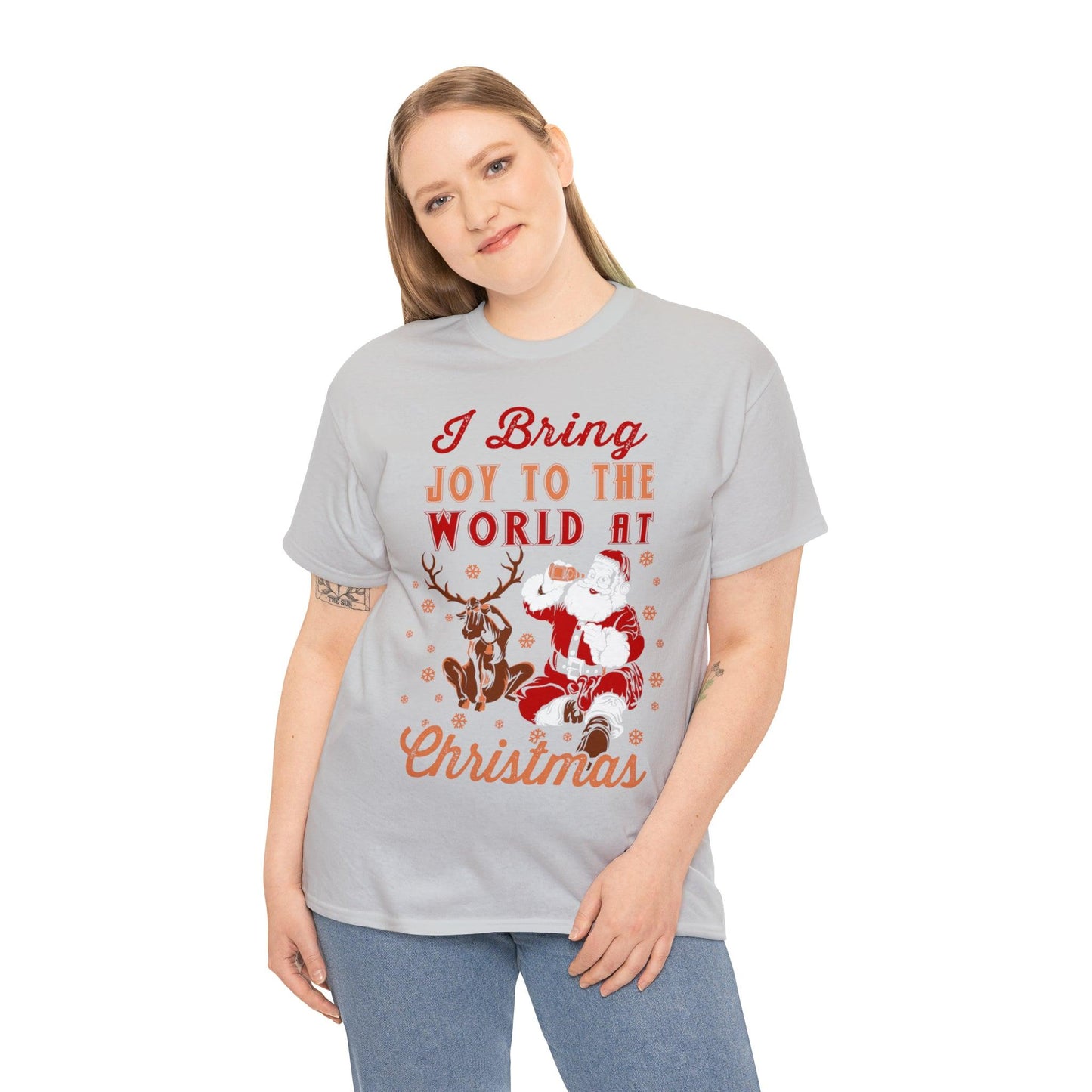I bring Joy to the World at Christmas Shirt, Christmas Tee Christmas outfit, Christmas gifts