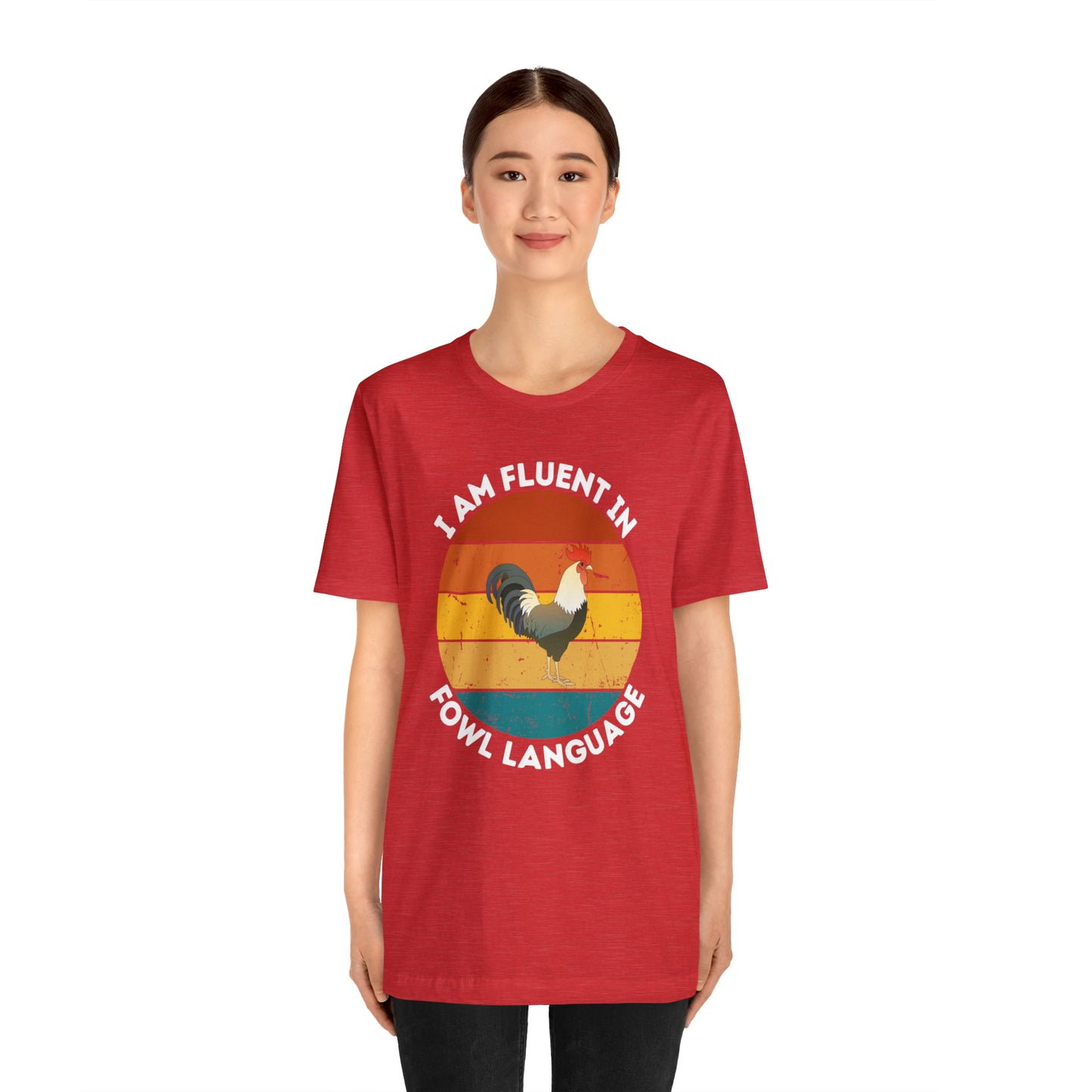 Funny Chicken Owner Gift, Farming Shirt for Farm Lover Shirt, Gift For Chicken Lover gift, Farmer Gift Shirt Chicken Tee Fowl Language shirt