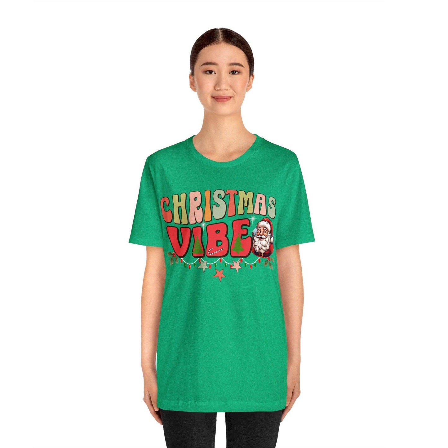 Cute Christmas Vibes Shirt Cute Christmas Vibe Holiday Shirt - Giftsmojo