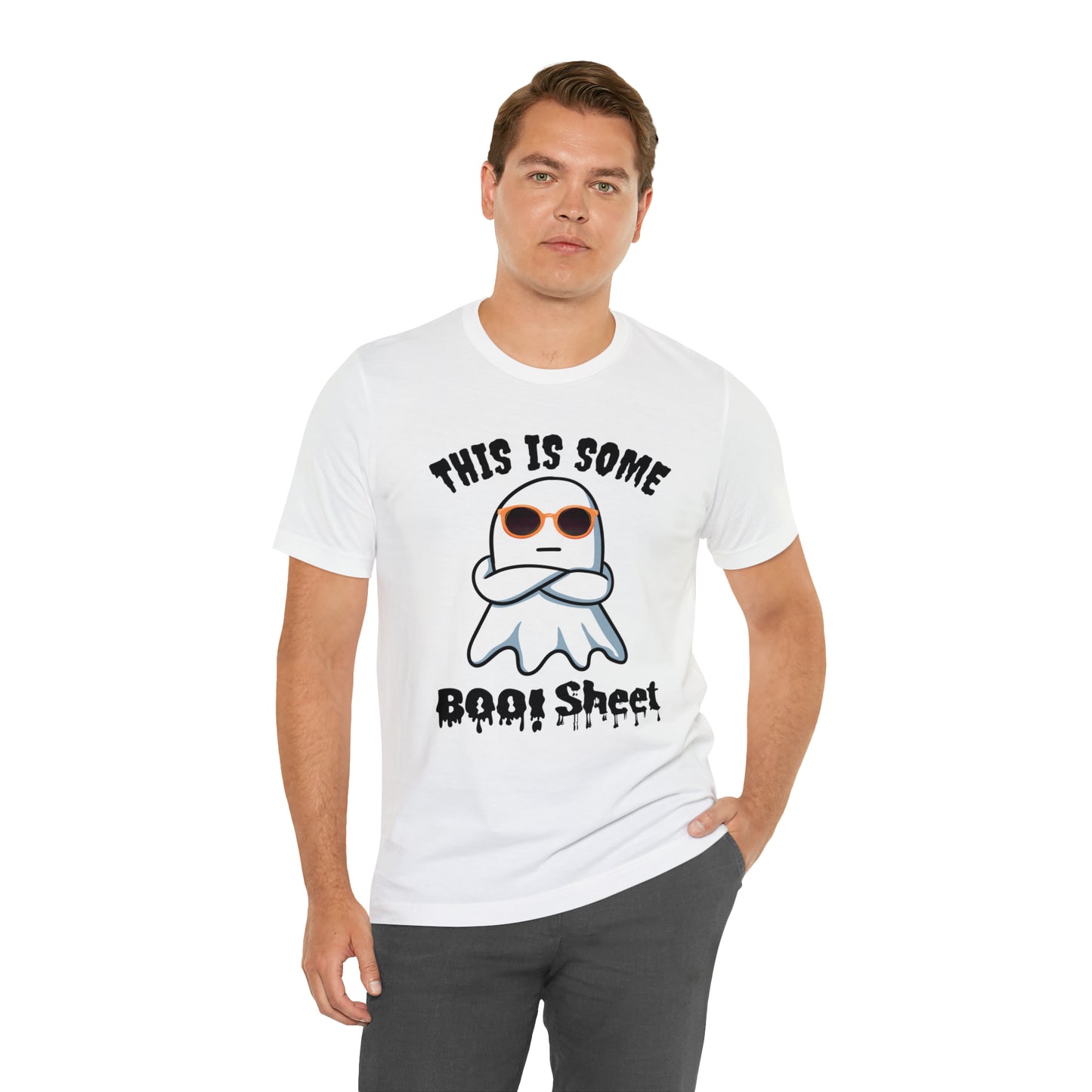 This Is Some Boo Sheet Funny Halloween Shirt Funny Halloween Costume Spooky Season Tee Funny Gift Shirt for Birthday Christmas Anniversary