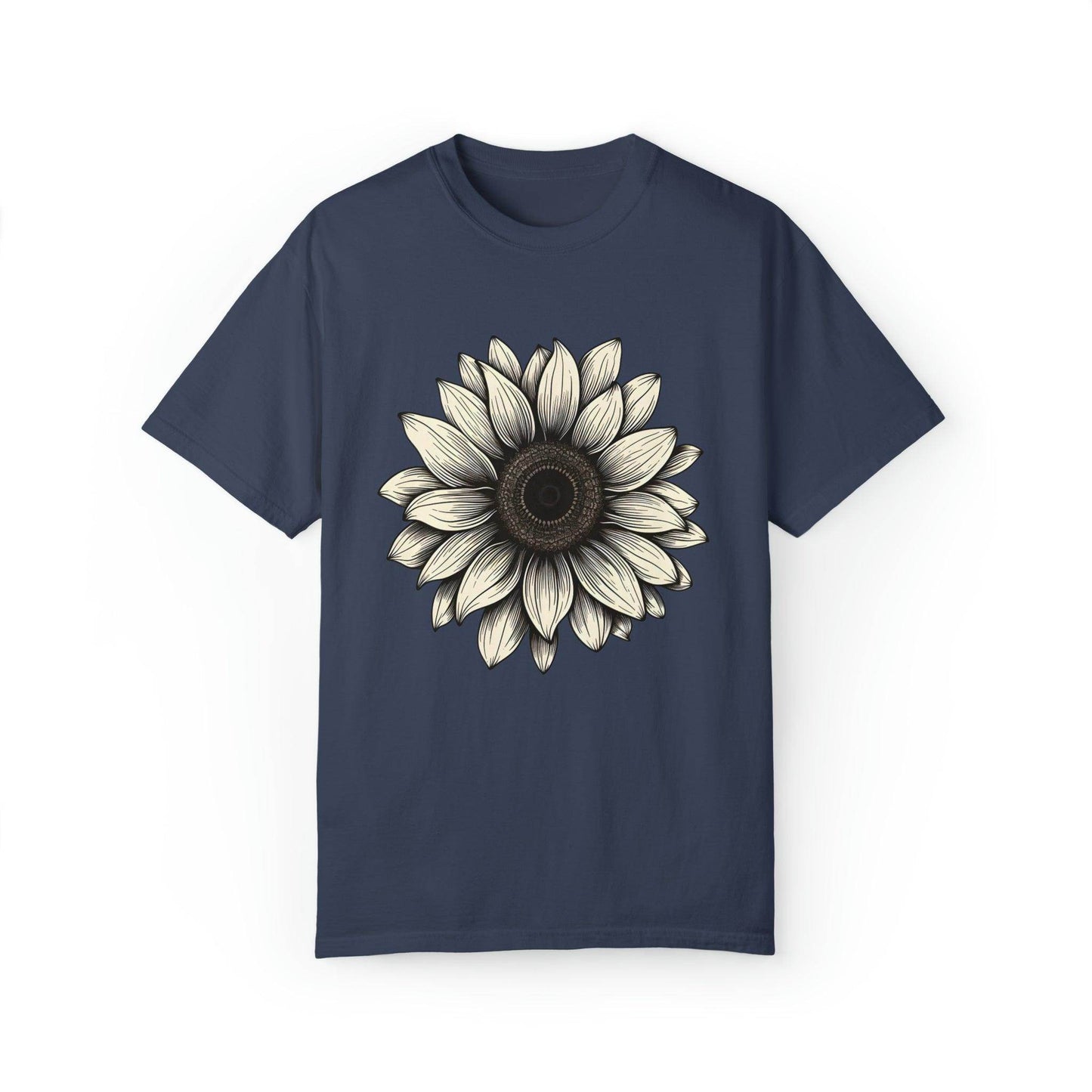 Sunflower Shirt Flower Shirt Aesthetic, Floral Graphic Tee Floral Shirt Flower T-shirt, Wild Flower Shirt Gift For Her Wildflower T-shirt - Giftsmojo