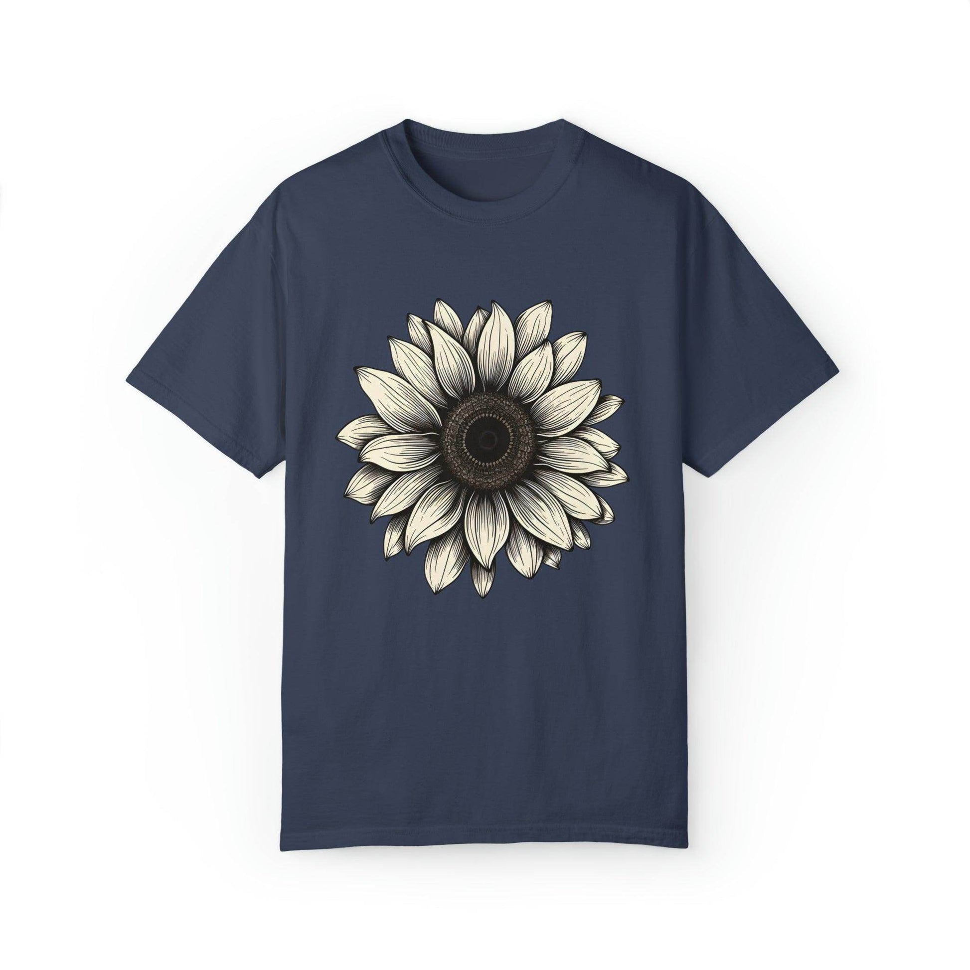 Sunflower Shirt Flower Shirt Aesthetic, Floral Graphic Tee Floral Shirt Flower T-shirt, Wild Flower Shirt Gift For Her Wildflower T-shirt - Giftsmojo