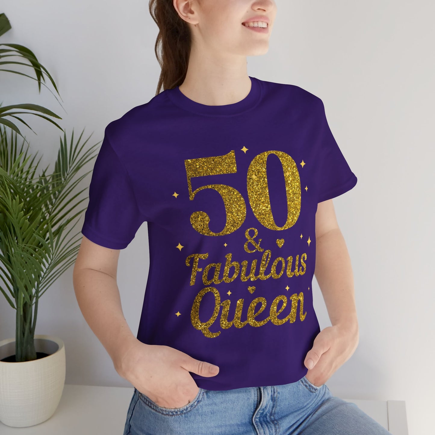 50 and Fabulous Queen - 50th Birthday Gift for Her