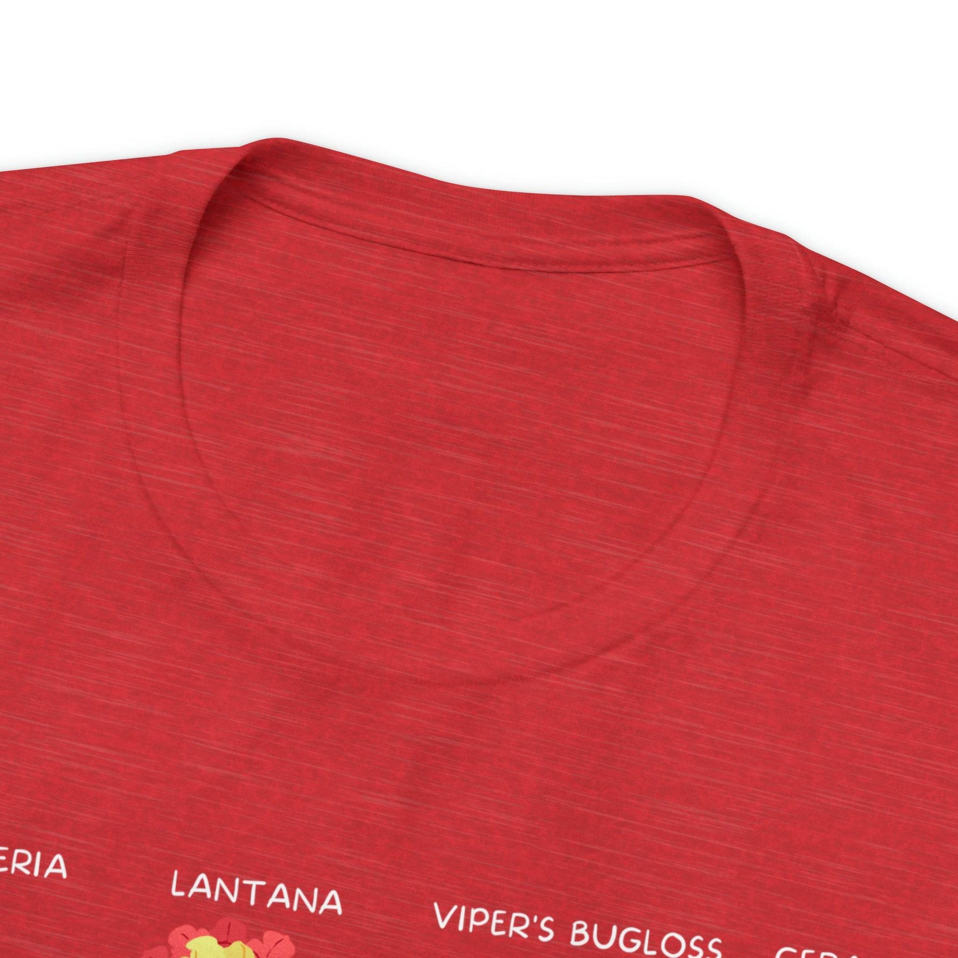 Wildflower Tshirt, Flower Shirt, Types of Flowers Shirt, Floral Tshirt, Gift for Women, Ladies Shirts Best Friend Gift, Plant Mom Nature Tee - Giftsmojo