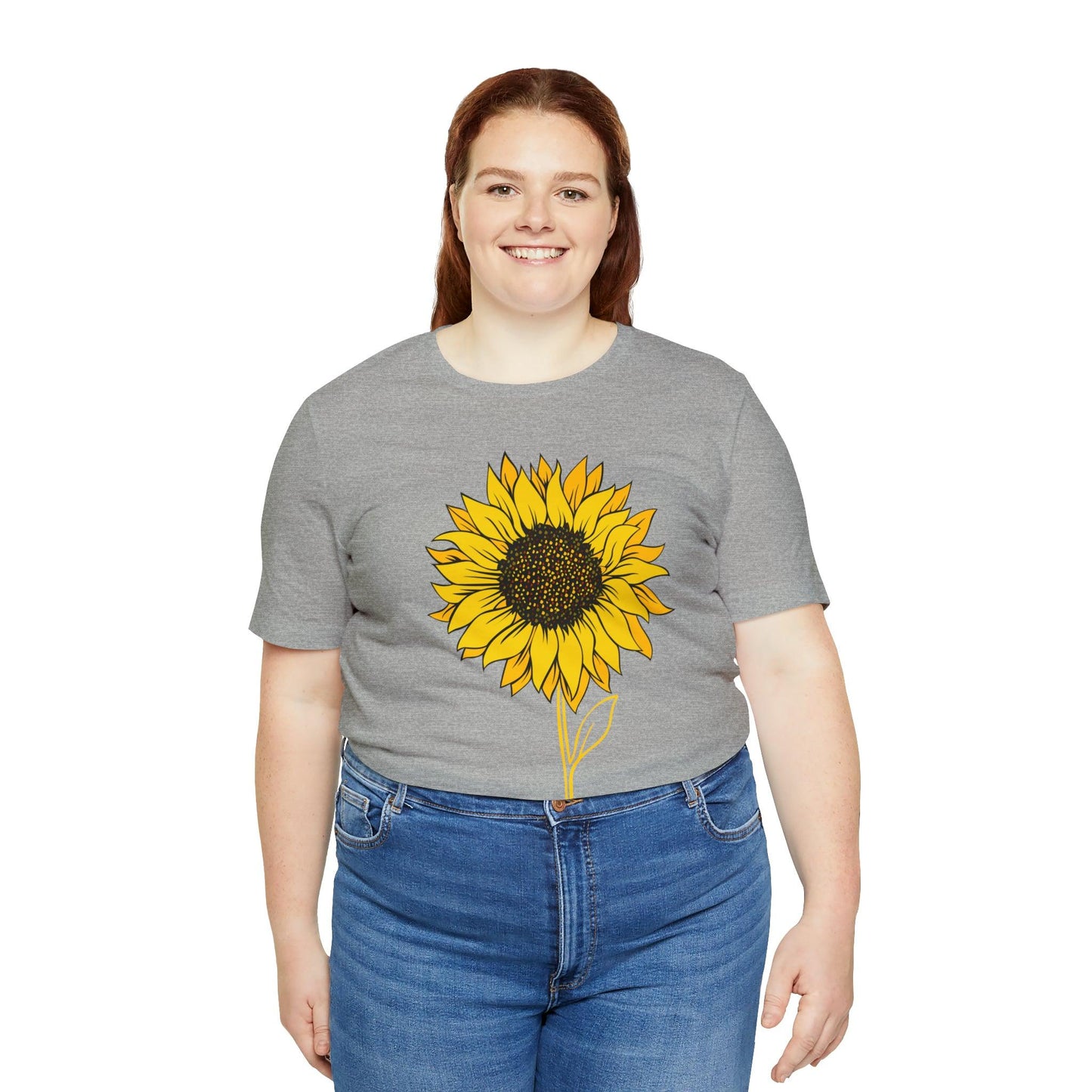 Sunflower Shirt, Floral Tee Shirt, Flower Shirt, Garden Shirt, Womens Fall Summer Shirt Sunshine Tee, Gift for Gardener, Nature love T shirt