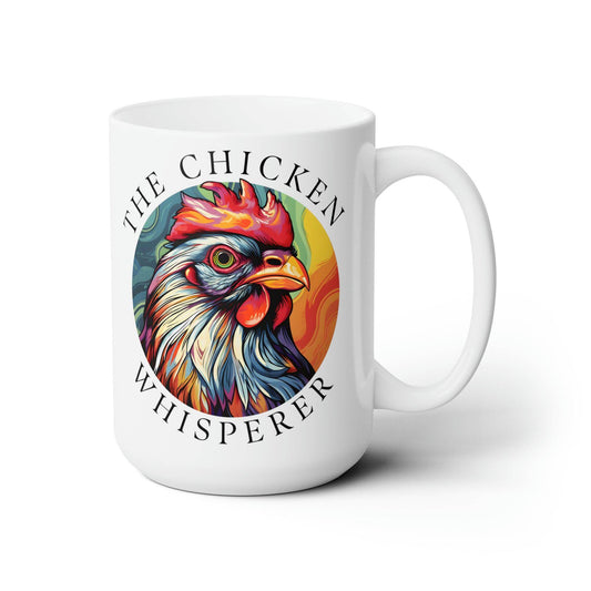 Chicken Whisperer Mug Chicken Coffee Mug Chicken lovers Mug Chicken Lover Gift for her Funny Chicken Cup Roster Mug Retro Vintage coffee Mug - Giftsmojo