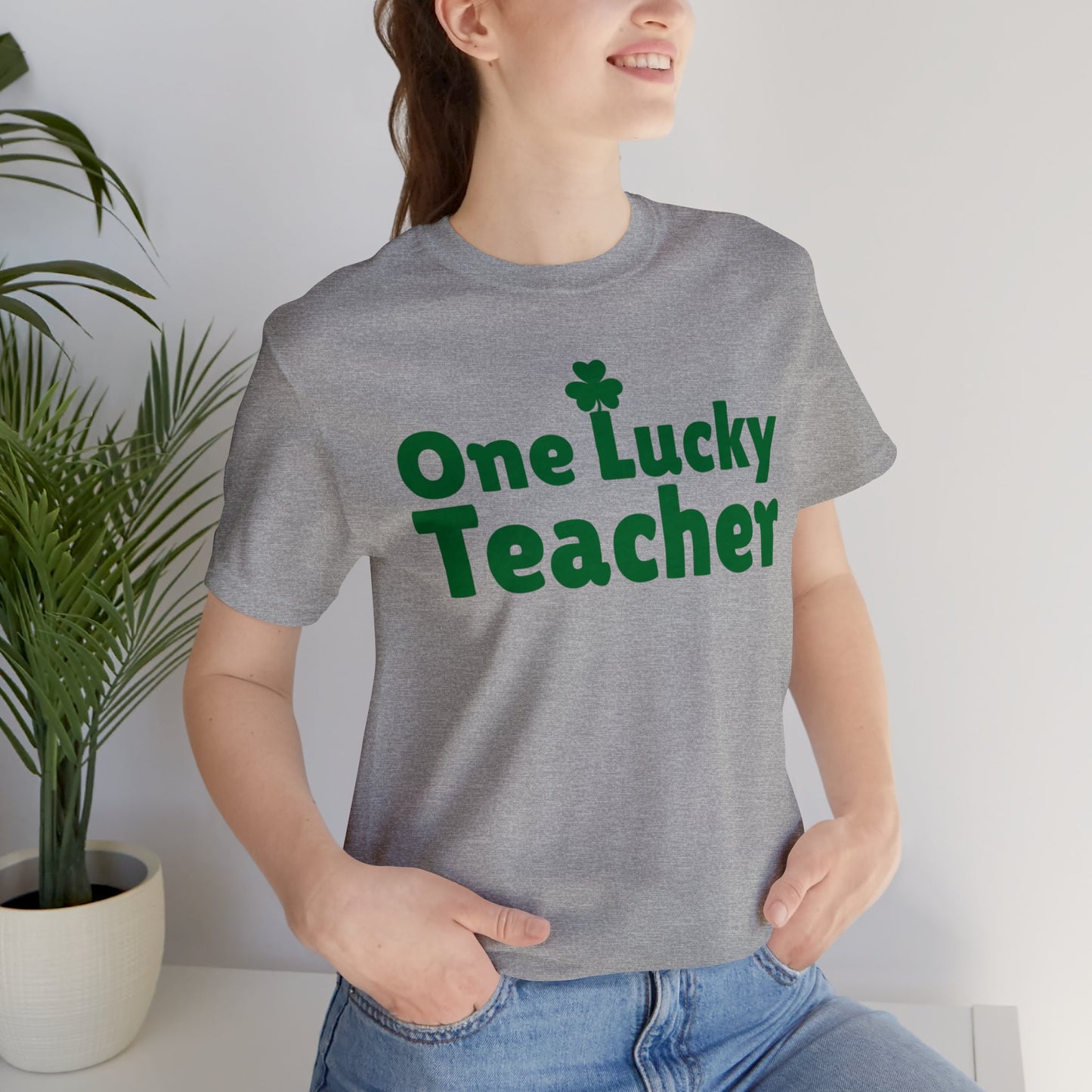 Feeling Lucky Shirt One Lucky Teacher Shirt Saint Patrick's Day Shirt St Paddy's Shirt