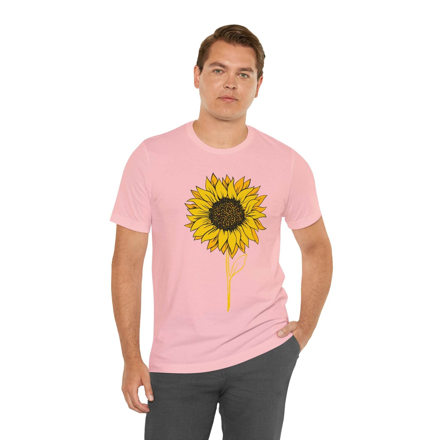 Sunflower Shirt, Floral Tee Shirt, Flower Shirt, Garden Shirt, Womens Fall Summer Shirt Sunshine Tee, Gift for Gardener, Nature love T shirt - Giftsmojo