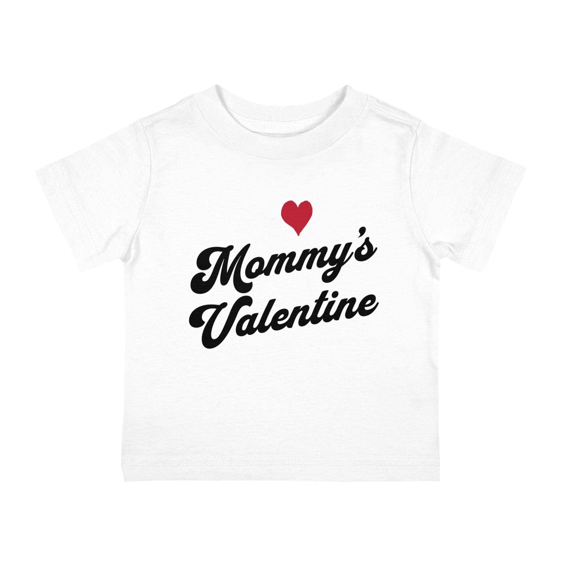 Mommy's Valentine - Kids Valentine day shirt - Giftsmojo