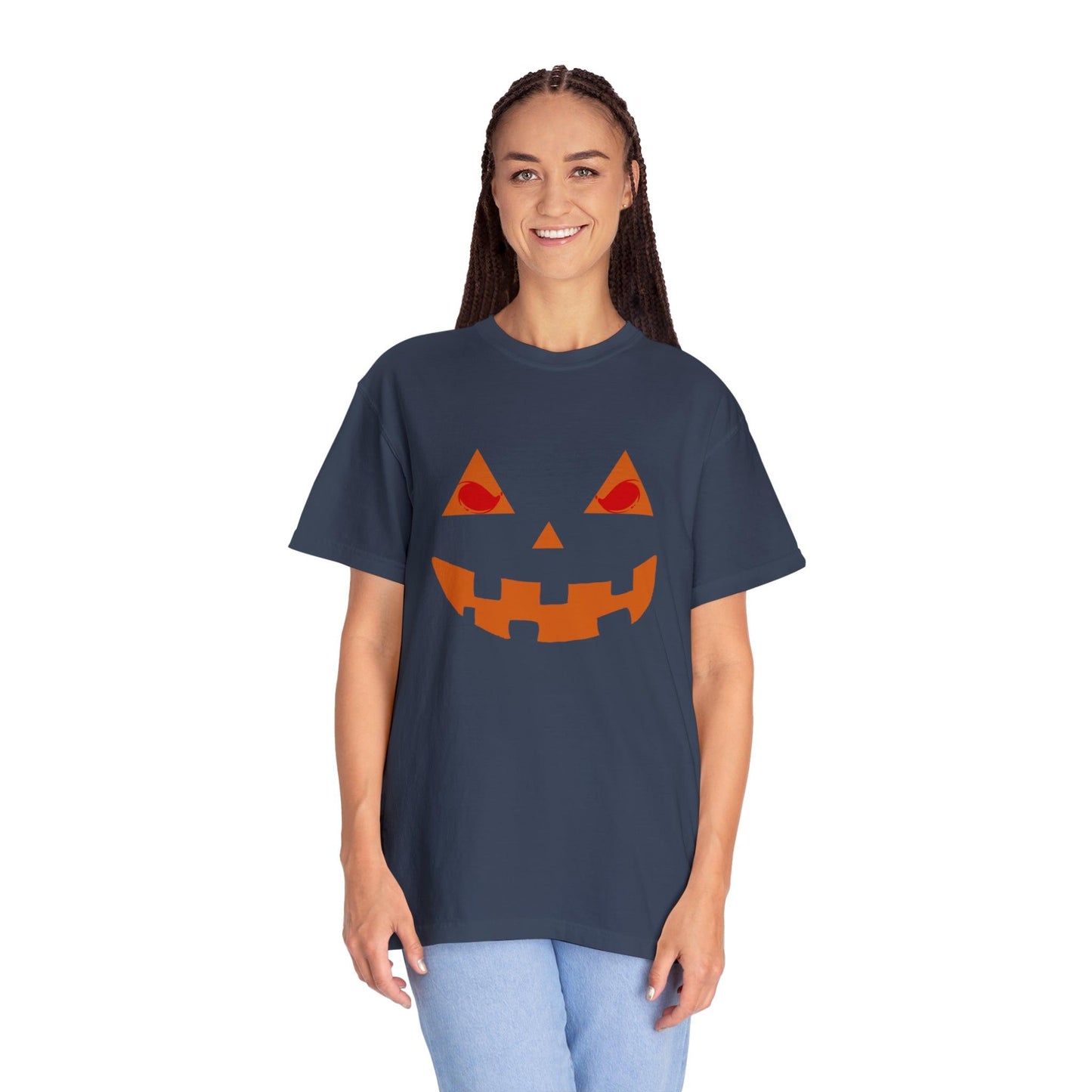 Cute Halloween Pumpkin Faces Scary Faces, Pumpkin Silhouette, Vintage Shirt Halloween Shirt Pumpkin Face Halloween Costume Comfort Colors - Giftsmojo