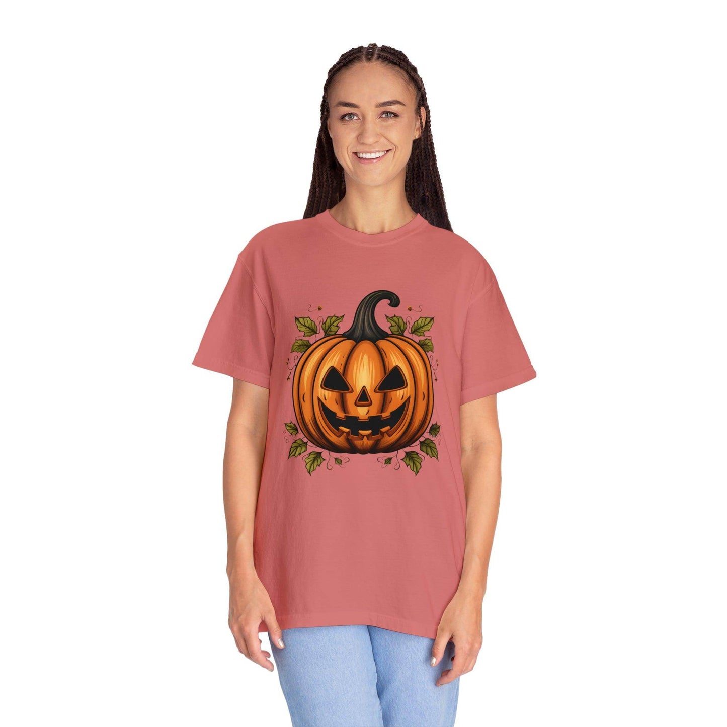 Scary Pumpkin Shirt, Halloween Shirt, Halloween Costume Pumpkin Costume Laughing Pumpkin Tee Fall tshirt Fall Shirt Halloween Gift - Giftsmojo