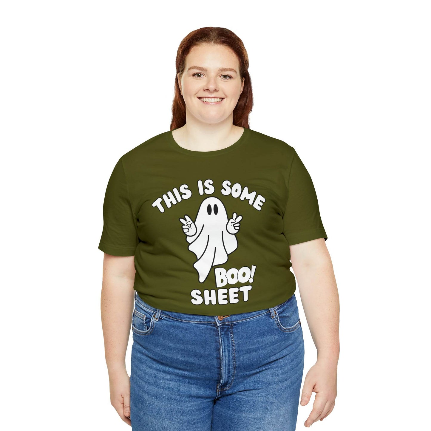 This Is Some Boo Sheet Funny Halloween Shirt Funny Halloween Costume Spooky Season Tee Funny Gift Shirt for Birthday Christmas Anniversary - Giftsmojo