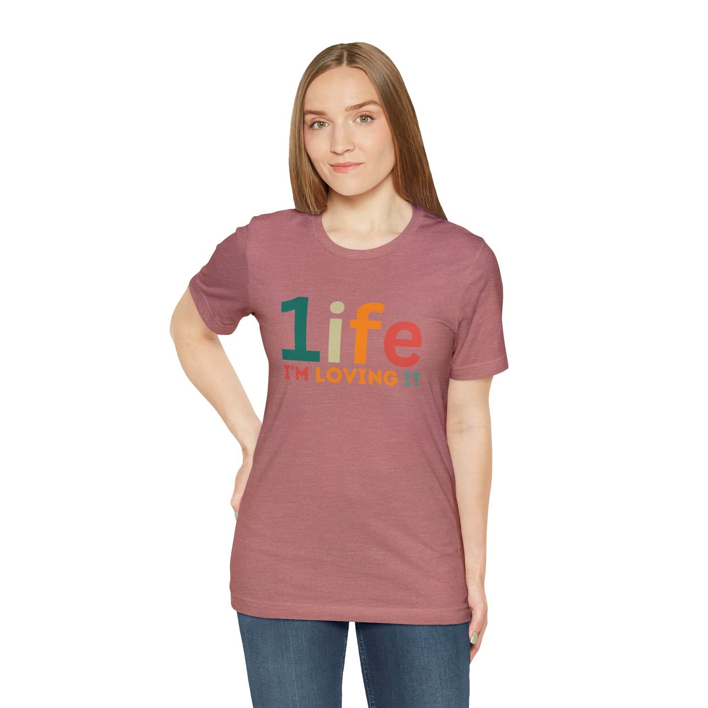 One life I'M Loving It Shirt Retro 1life shirt Live Your Life You Only Have One Life To Live Retro Shirt - Giftsmojo
