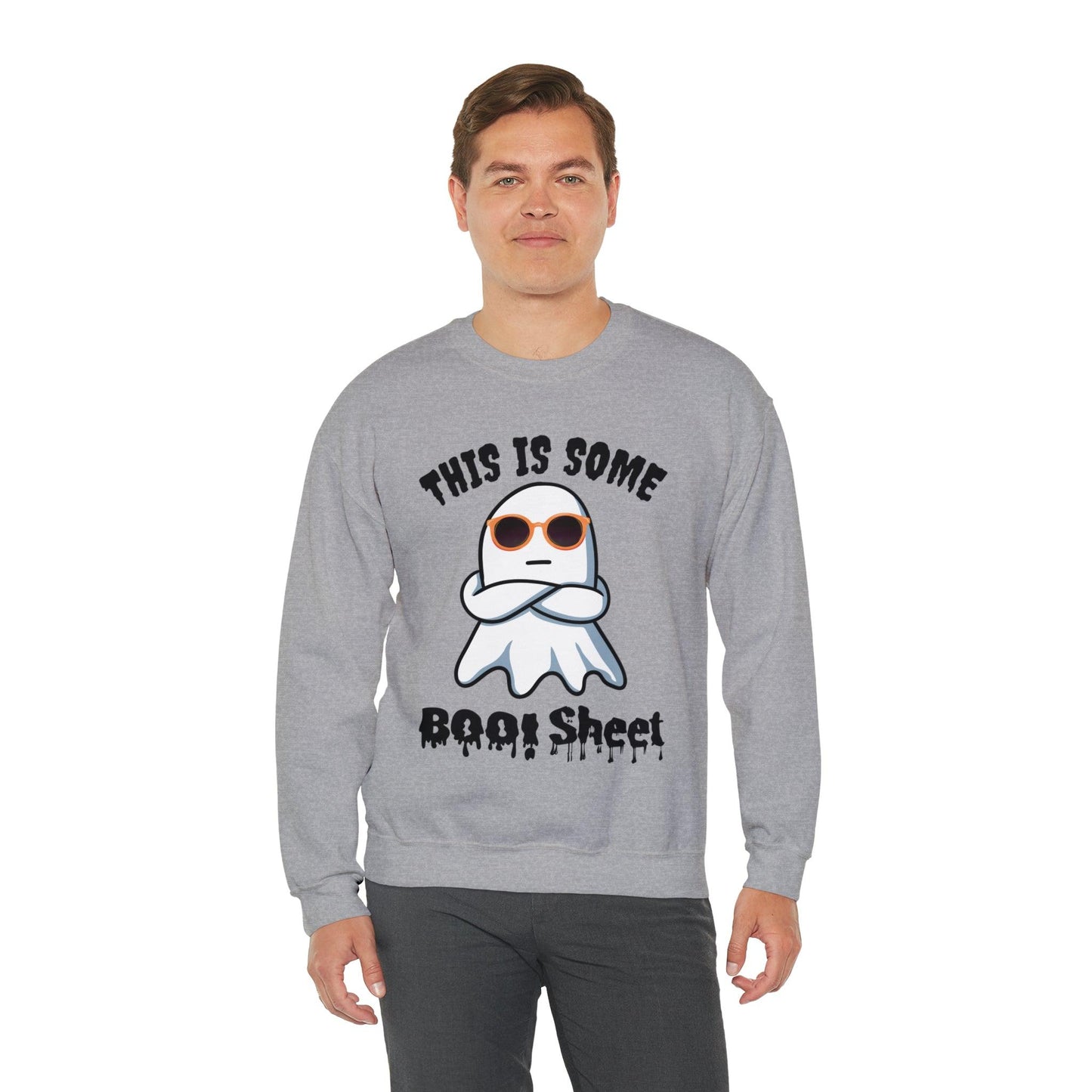 This Is Some Boo Sheet Funny HalloweenSweatshirt Funny Halloween Costume Spooky Season Tee Boo Ghost Sweatshirt Gift for Birthday Christmas