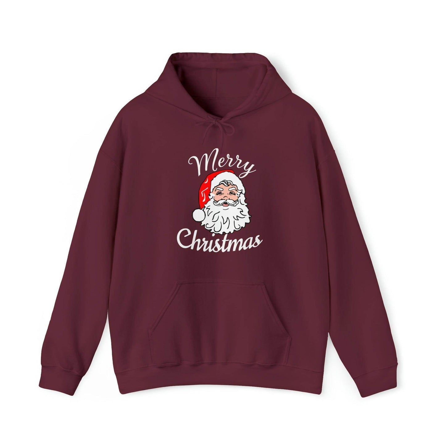 Santa Hoodie, Merry Christmas Hooded Sweatshirt, Christmas Shirt, Christmas Gift - Giftsmojo