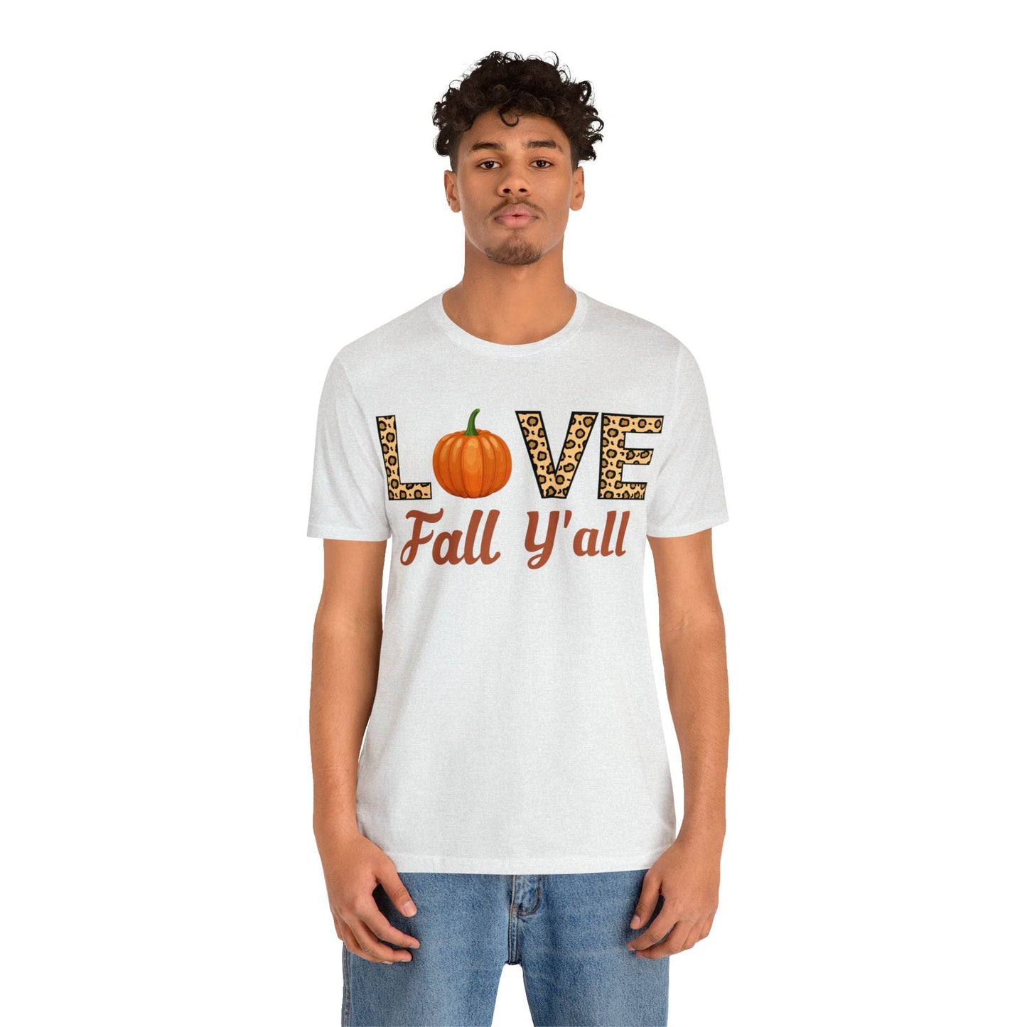 Leopard Print Love Fall Y'all - Giftsmojo
