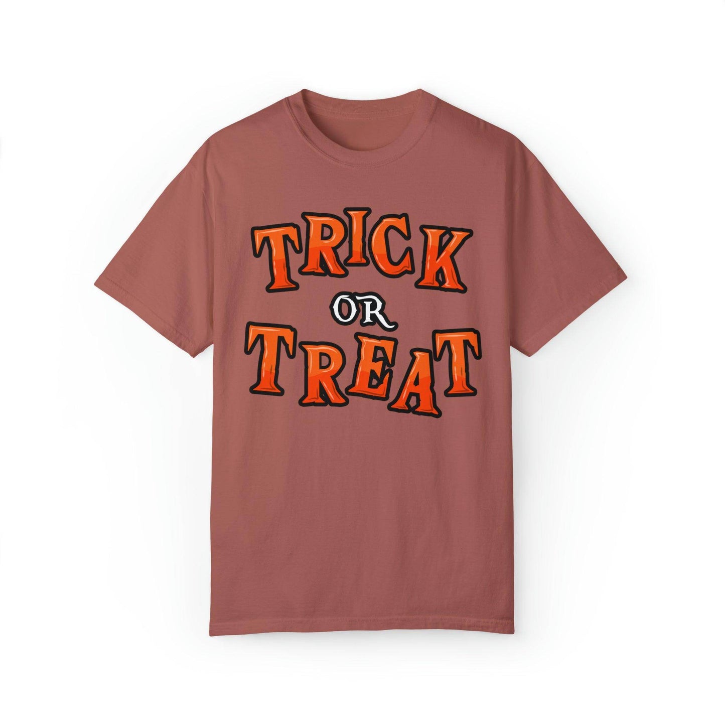 Trick or Treat Shirt Halloween Party Outfit Vintage Shirt Halloween Shirt Cute Spooky Shirt, Halloween Gift Halloween T-shirtRetro Halloween Tshirt - Giftsmojo