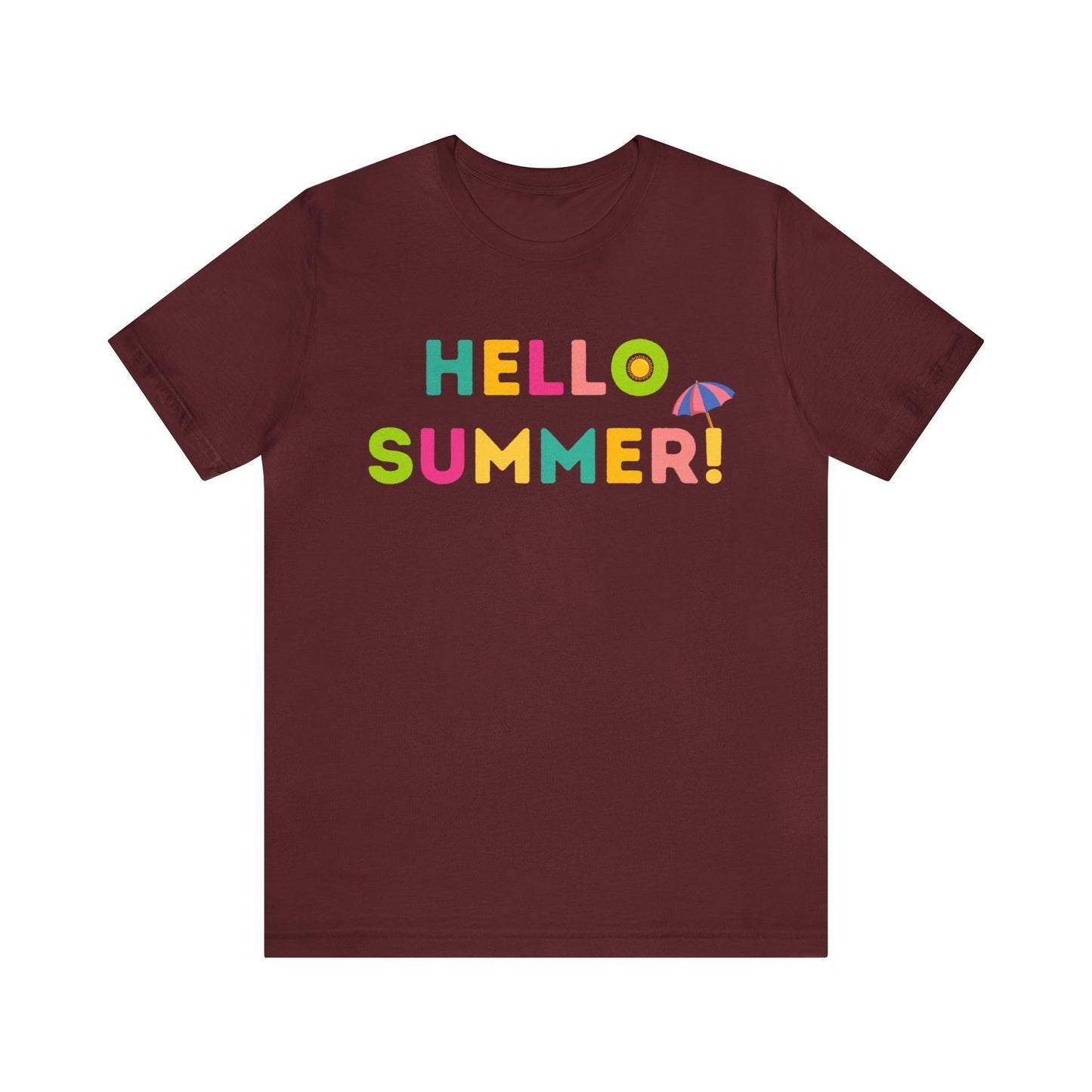 Hello Summer Shirt, Hello Summer, Summer shirts for women and men, Funny Shirt, Summer Vibes, Trendy Fashion, Summertime Fun