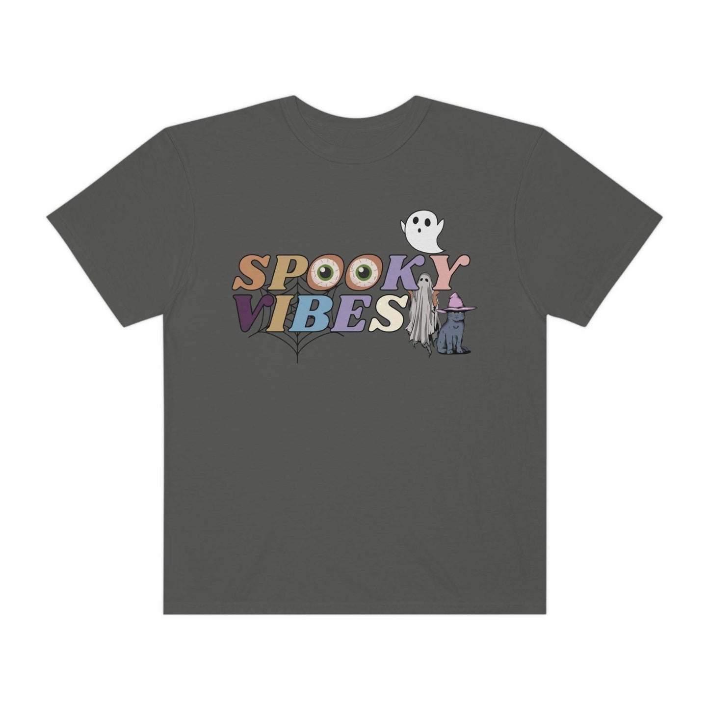 Retro Halloween Tshirt, Spooky Vibes Shirt, Vintage Shirt Halloween Shirt - Giftsmojo