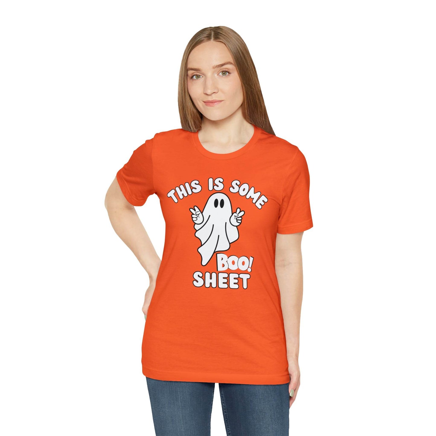 This Is Some Boo Sheet Funny Halloween Shirt Funny Halloween Costume Spooky Season Tee Funny Gift Shirt for Birthday Christmas Anniversary - Giftsmojo
