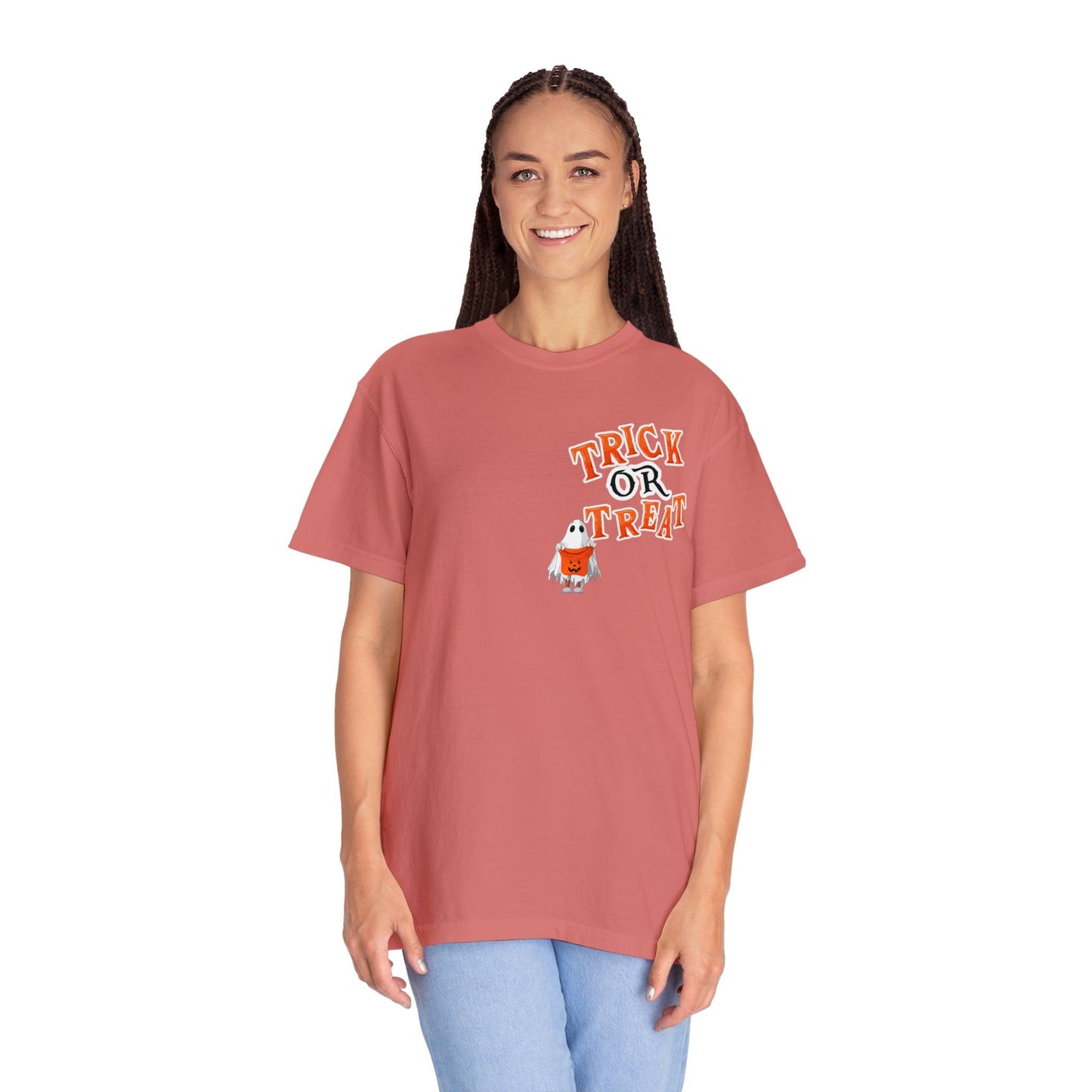 Retro Halloween Tshirt, Trick or Treat Shirt Vintage Shirt Halloween Shirt Cute Spooky Shirt, Halloween Gift Halloween T-shirt
