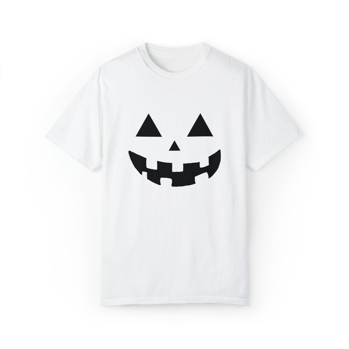 Cute Pumpkin Face Shirt Retro Halloween Tshirt, Vintage Shirt Halloween Shirt Pumpkin Face Halloween Costume Comfort Colors - Giftsmojo