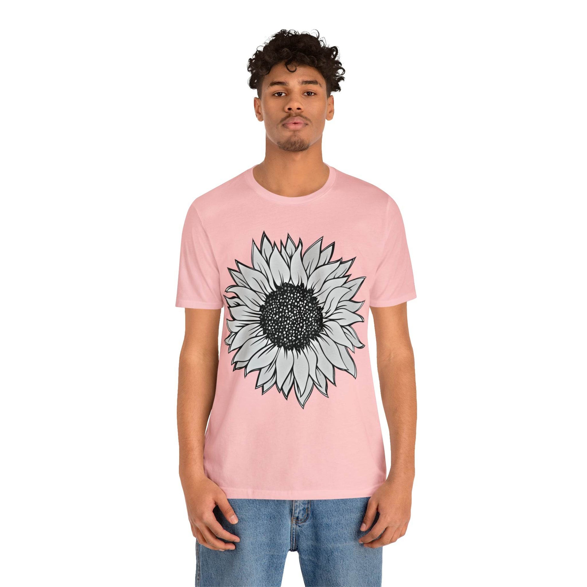 Sunflower Shirt, Floral Tee Shirt, Flower Shirt, Garden Shirt, Womens Fall Summer Shirt Sunshine Tee, Gift for Gardener, Nature love - Giftsmojo